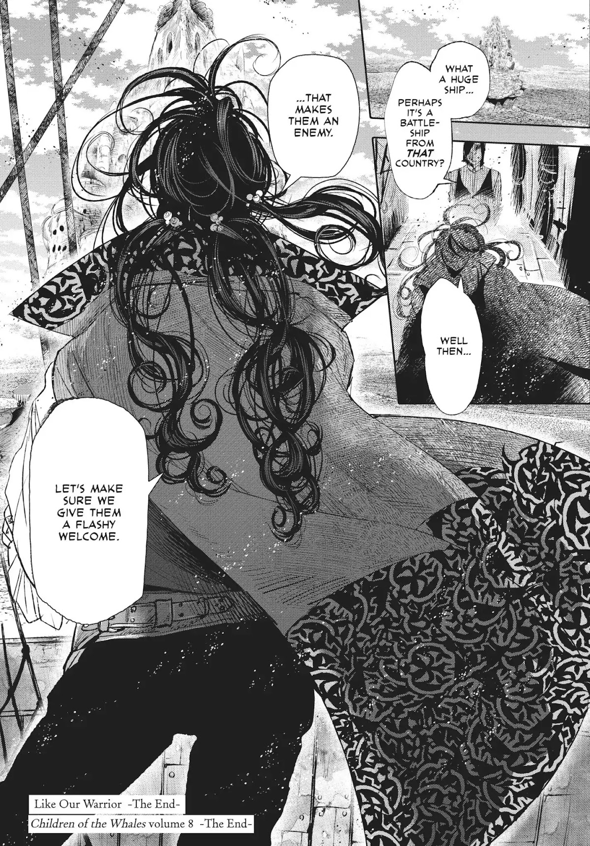 Kujira no Kora wa Sajou ni Utau Chapter 33 page 36 - Chapter 33: Like Our Warrior