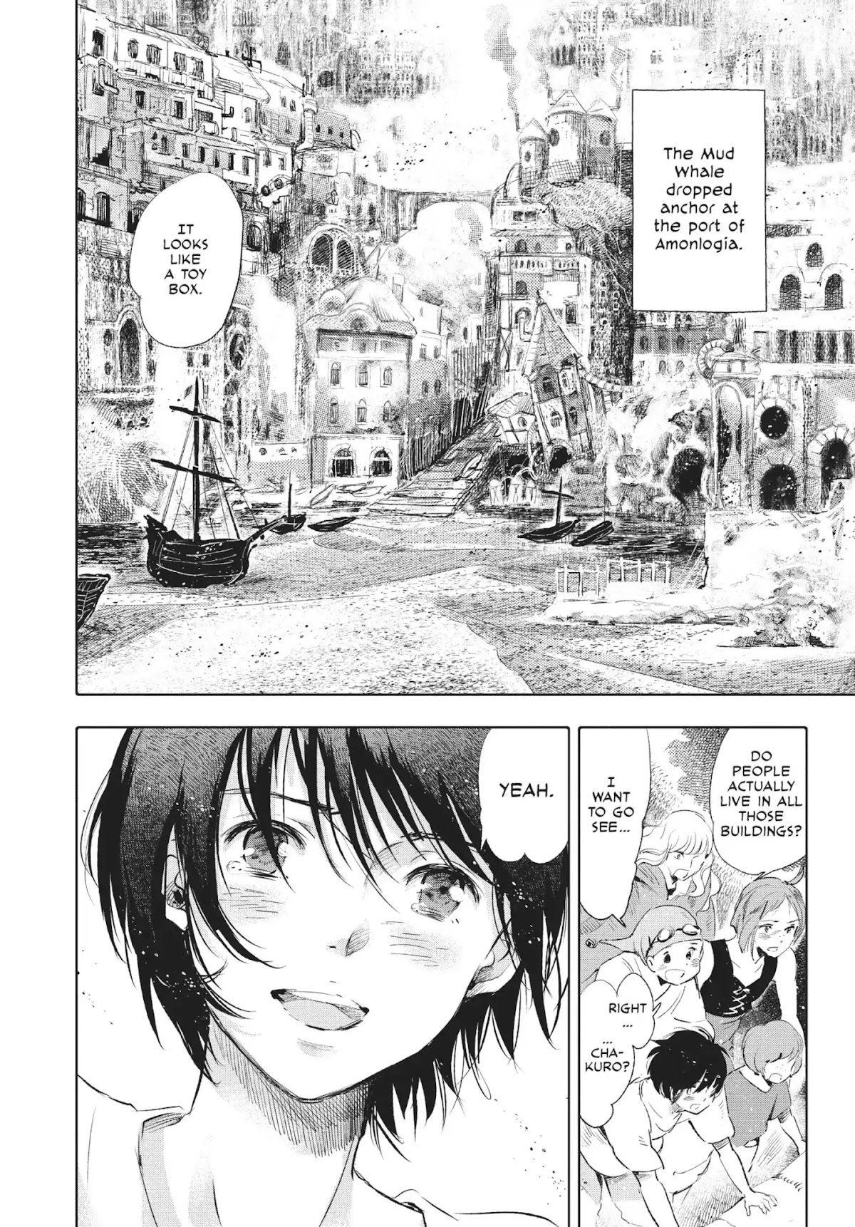 Kujira no Kora wa Sajou ni Utau Chapter 34 page 14 - Chapter 34: Foreign Land