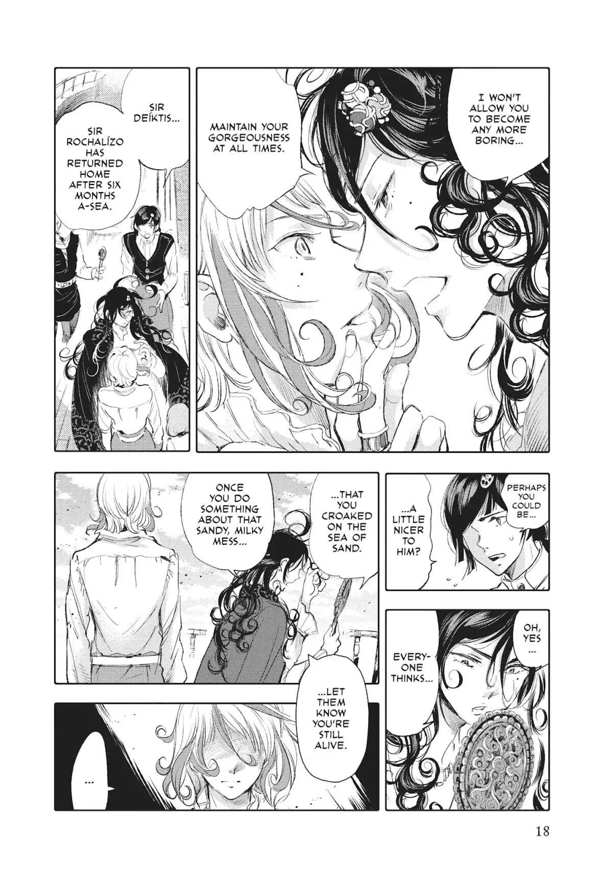 Kujira no Kora wa Sajou ni Utau Chapter 34 page 18 - Chapter 34: Foreign Land