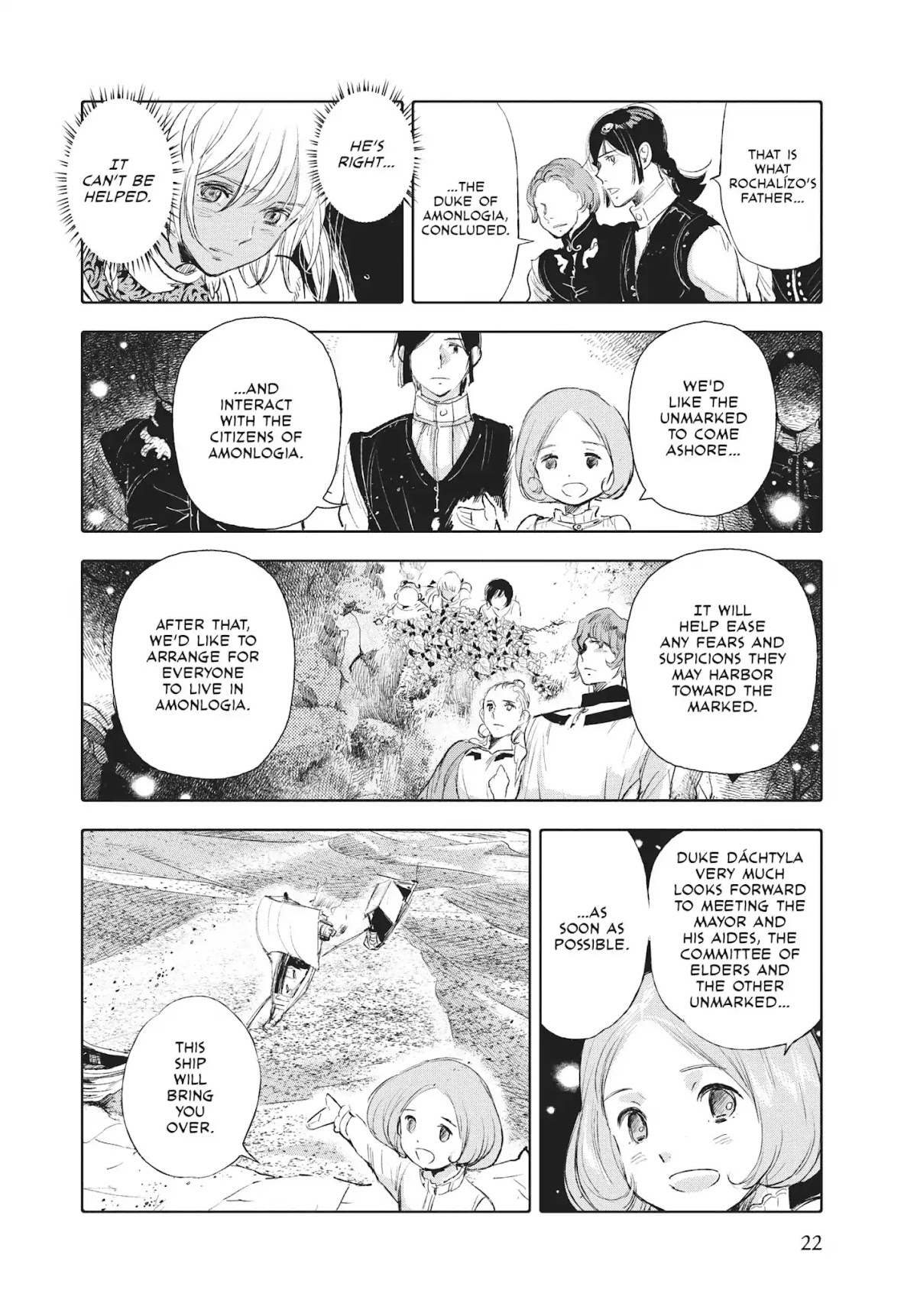 Kujira no Kora wa Sajou ni Utau Chapter 34 page 22 - Chapter 34: Foreign Land