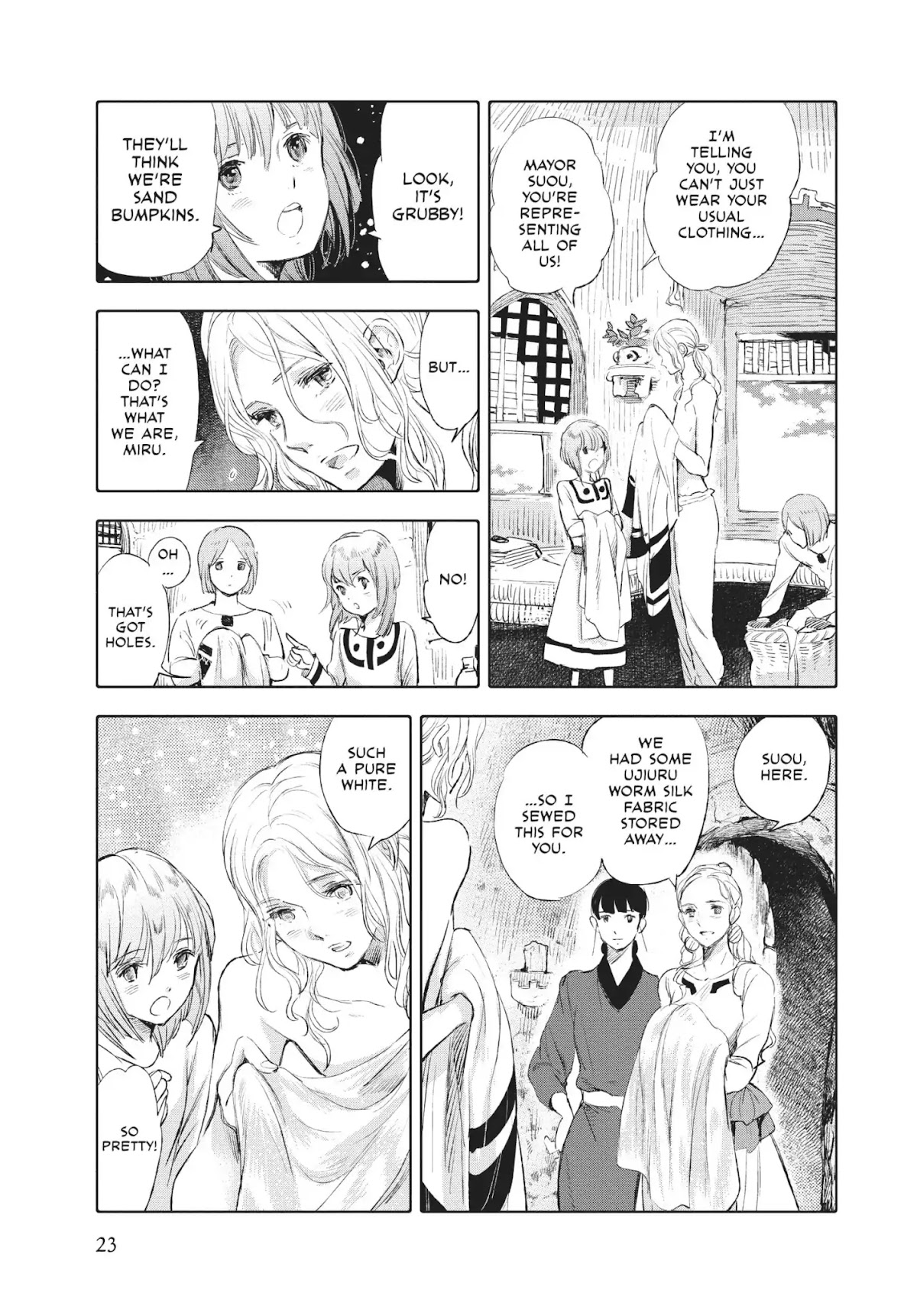 Kujira no Kora wa Sajou ni Utau Chapter 34 page 23 - Chapter 34: Foreign Land