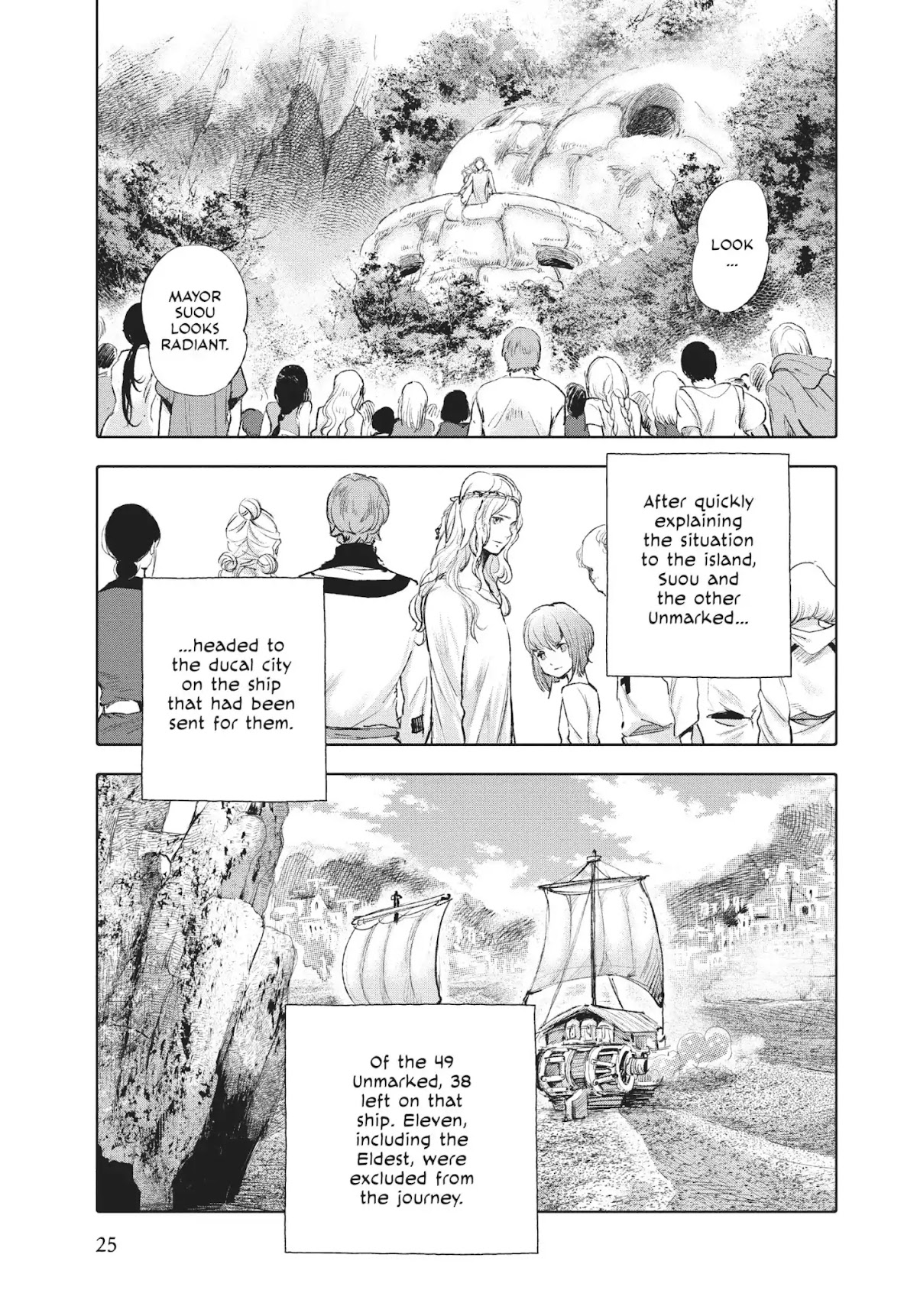 Kujira no Kora wa Sajou ni Utau Chapter 34 page 25 - Chapter 34: Foreign Land