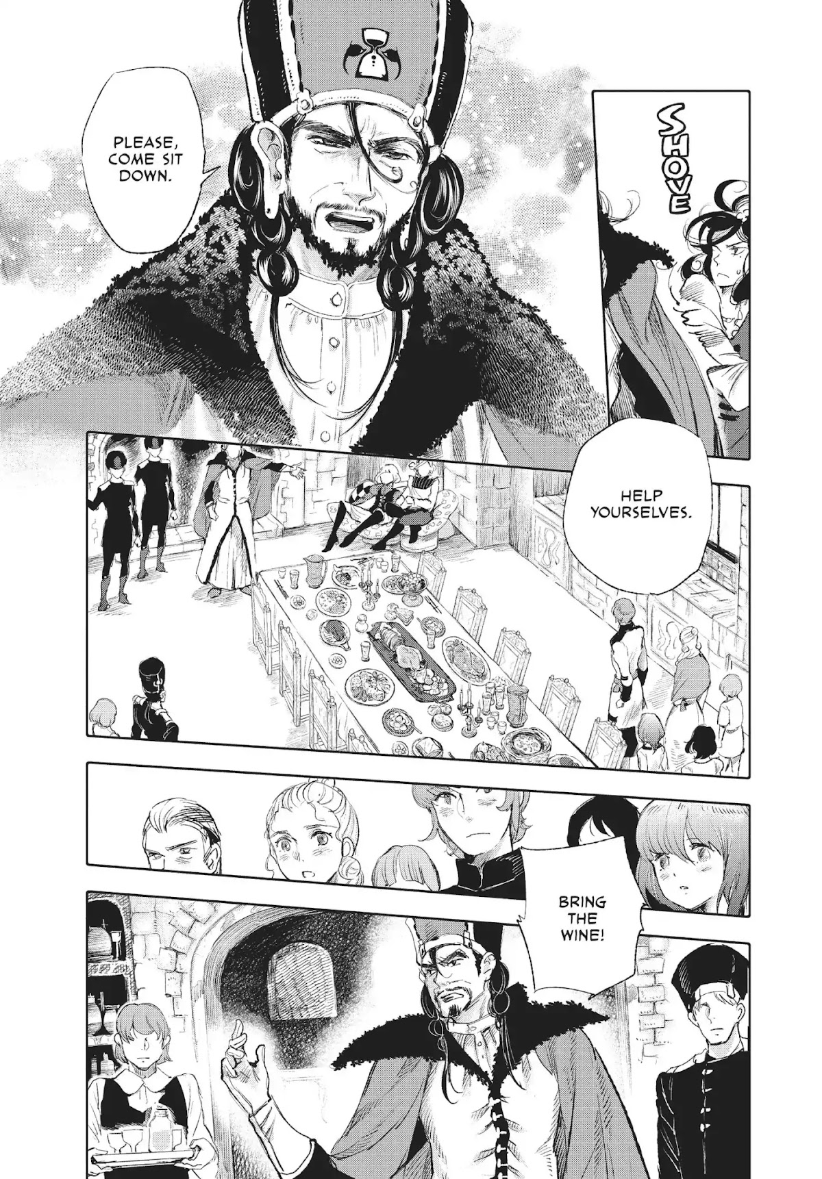 Kujira no Kora wa Sajou ni Utau Chapter 35 page 11 - Chapter 35: Chief to Chief