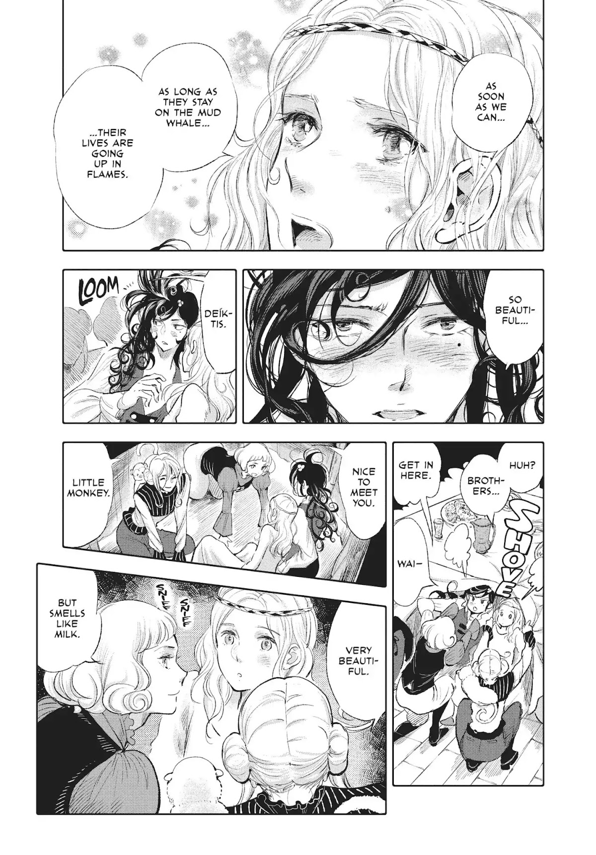 Kujira no Kora wa Sajou ni Utau Chapter 35 page 13 - Chapter 35: Chief to Chief