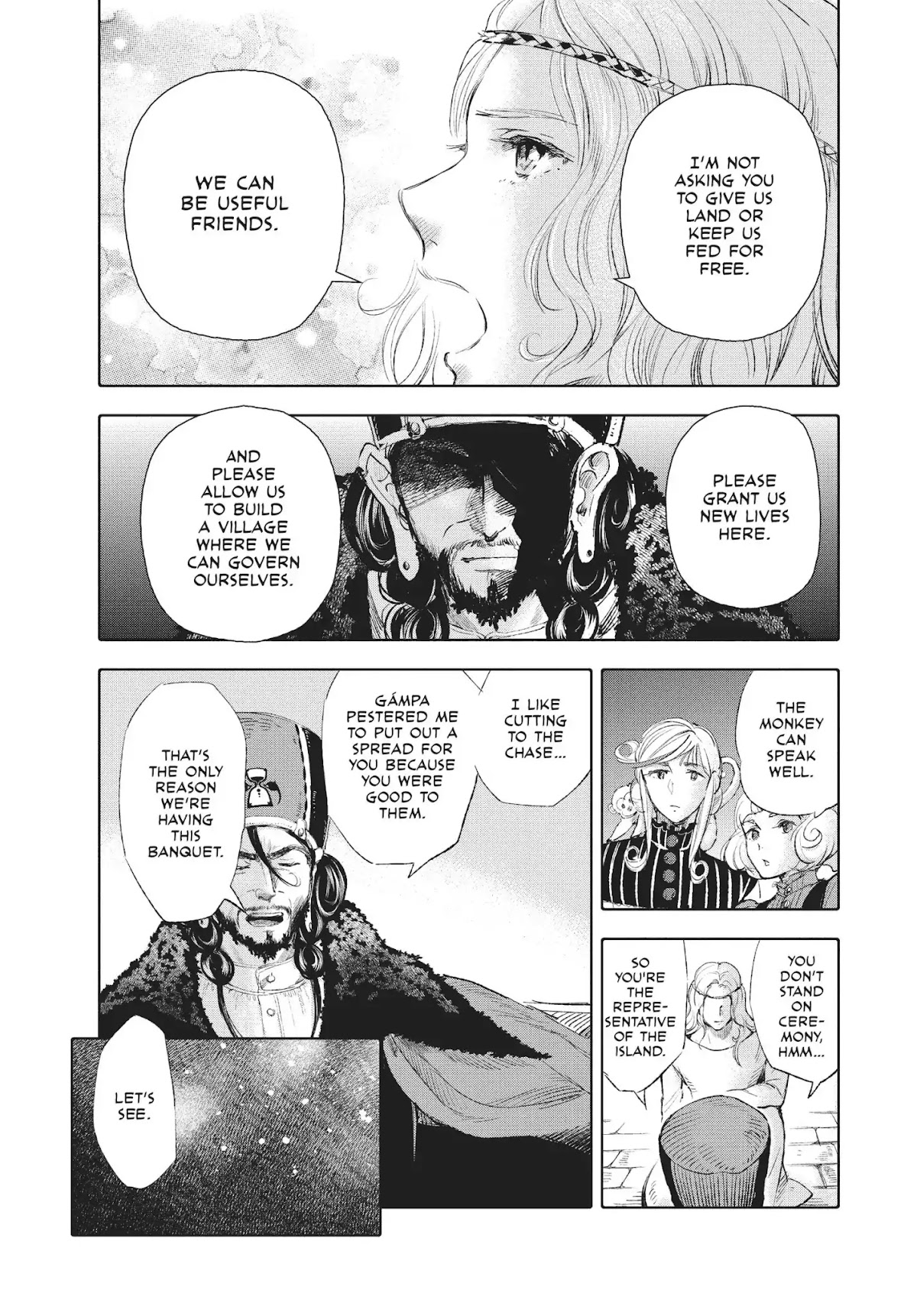 Kujira no Kora wa Sajou ni Utau Chapter 35 page 19 - Chapter 35: Chief to Chief