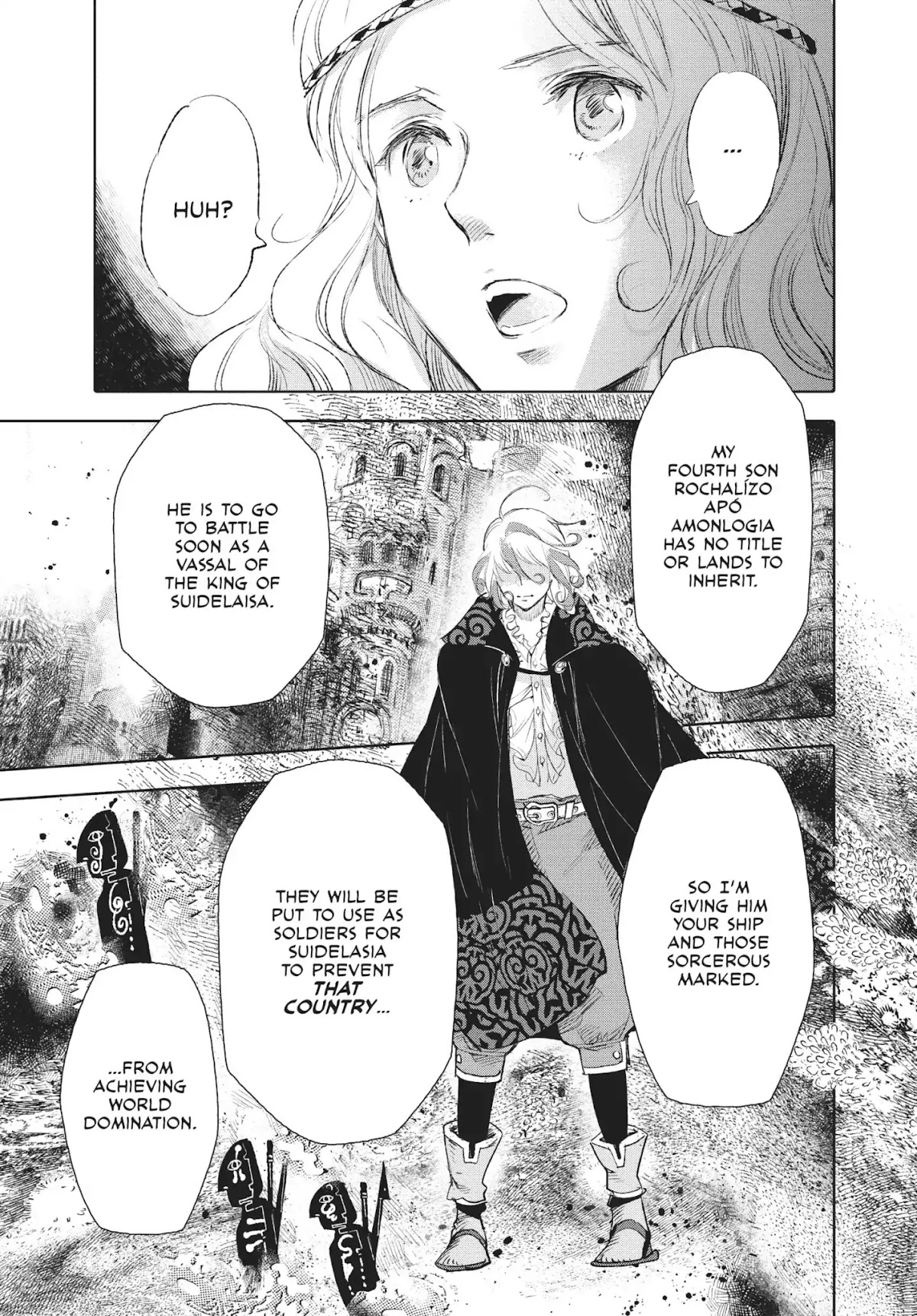 Kujira no Kora wa Sajou ni Utau Chapter 35 page 21 - Chapter 35: Chief to Chief