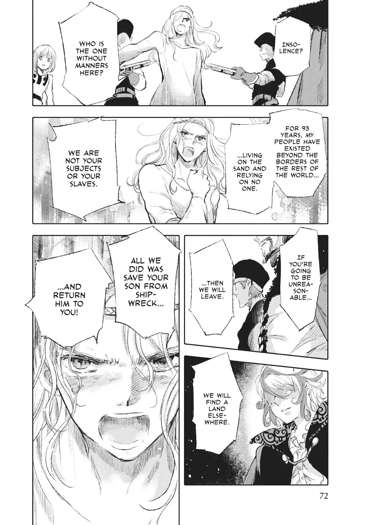 Kujira no Kora wa Sajou ni Utau Chapter 35 page 32 - Chapter 35: Chief to Chief