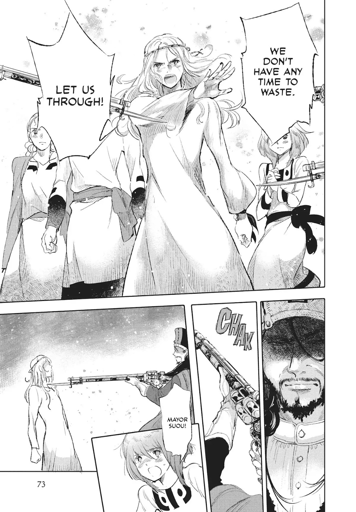 Kujira no Kora wa Sajou ni Utau Chapter 35 page 33 - Chapter 35: Chief to Chief