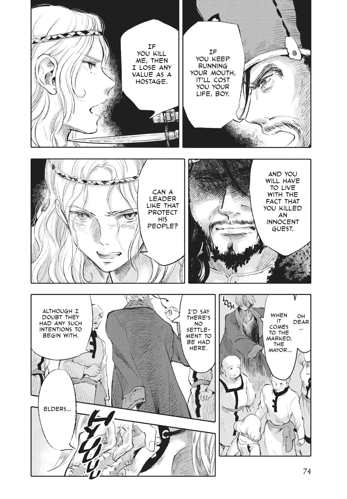 Kujira no Kora wa Sajou ni Utau Chapter 35 page 34 - Chapter 35: Chief to Chief