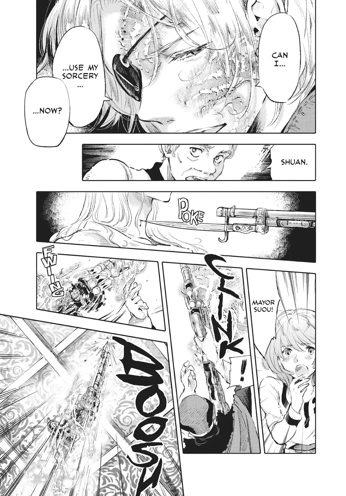 Kujira no Kora wa Sajou ni Utau Chapter 35 page 35 - Chapter 35: Chief to Chief