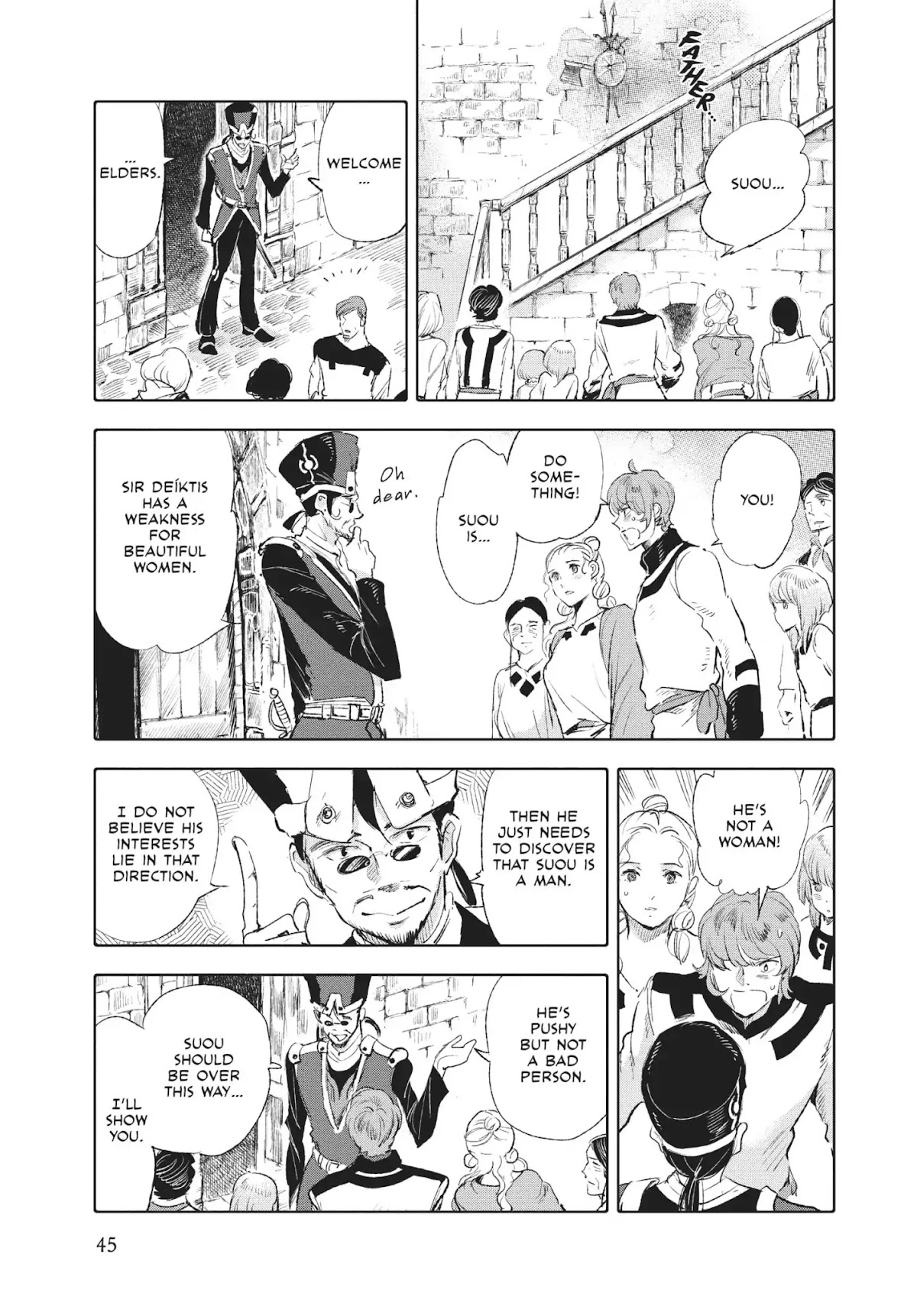 Kujira no Kora wa Sajou ni Utau Chapter 35 page 5 - Chapter 35: Chief to Chief