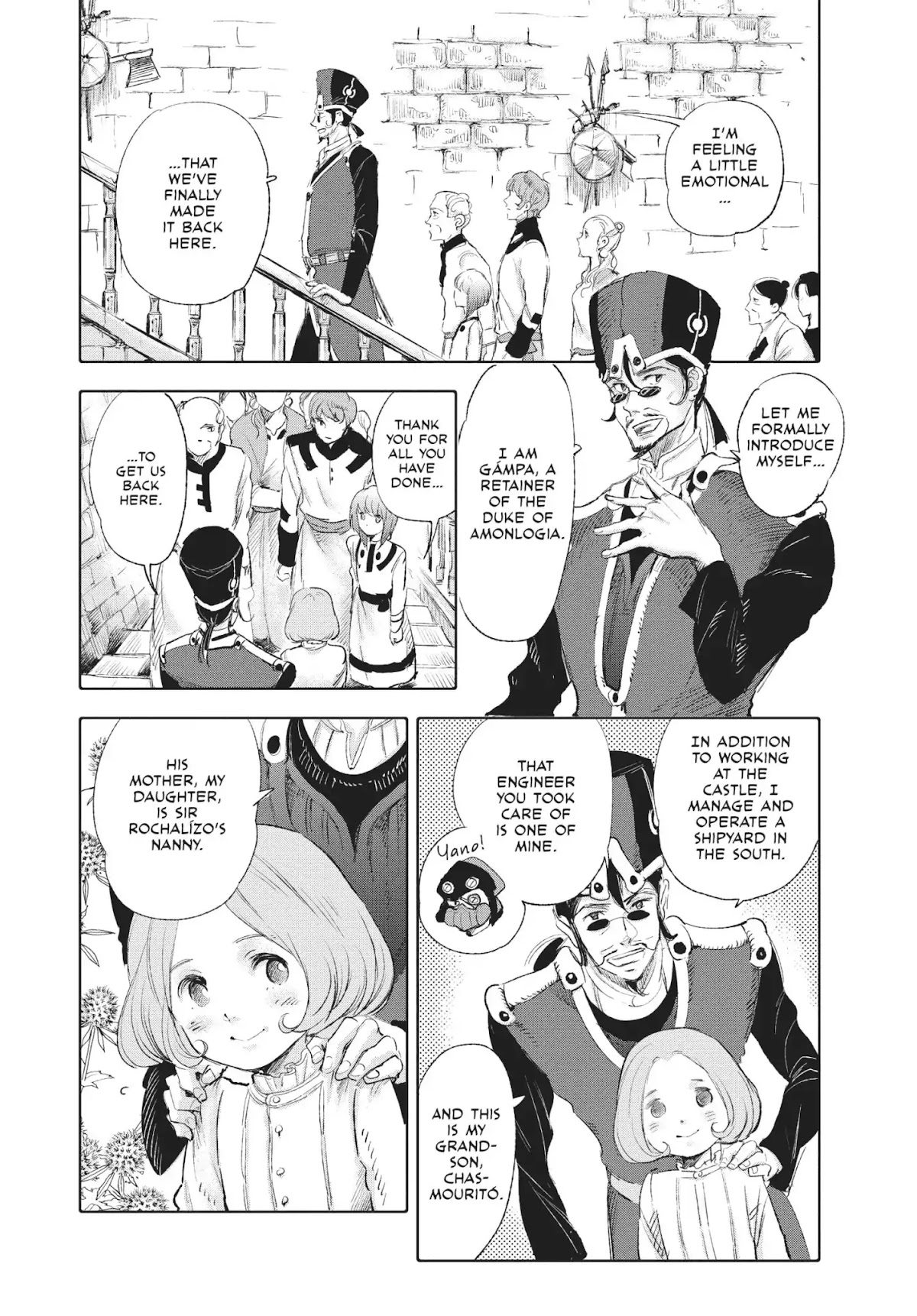 Kujira no Kora wa Sajou ni Utau Chapter 35 page 6 - Chapter 35: Chief to Chief