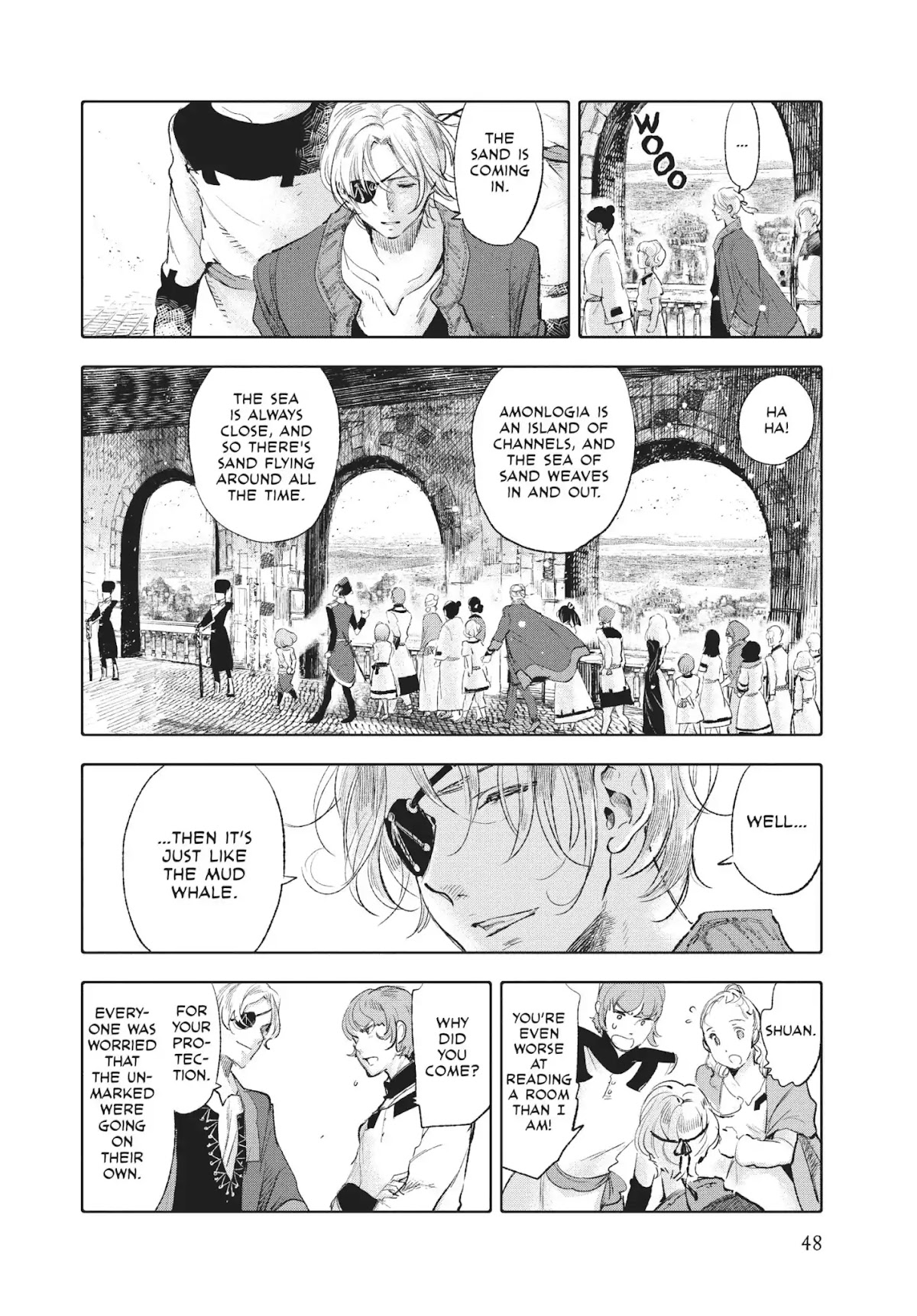 Kujira no Kora wa Sajou ni Utau Chapter 35 page 8 - Chapter 35: Chief to Chief
