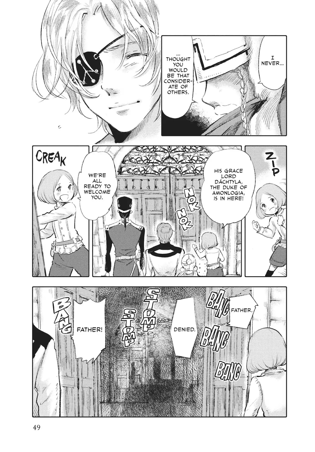 Kujira no Kora wa Sajou ni Utau Chapter 35 page 9 - Chapter 35: Chief to Chief
