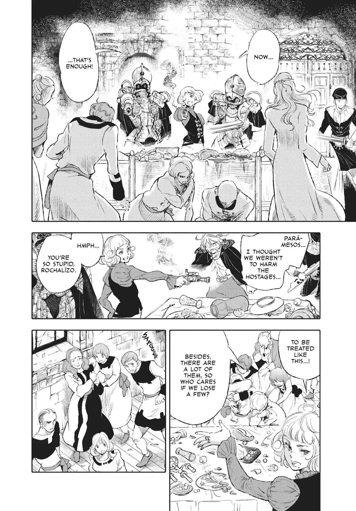 Kujira no Kora wa Sajou ni Utau Chapter 36 page 10 - Chapter 36: After the Banquet