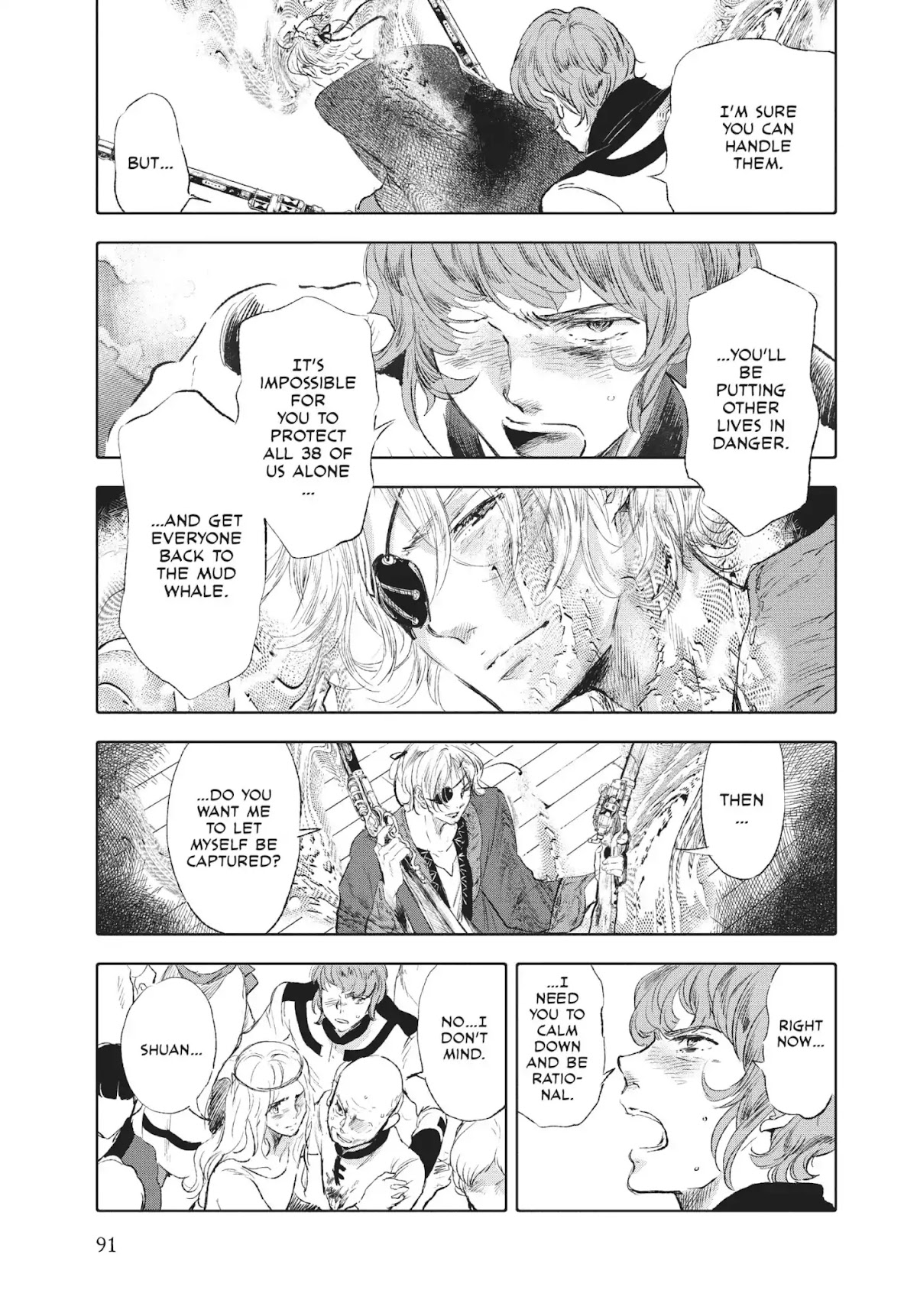 Kujira no Kora wa Sajou ni Utau Chapter 36 page 15 - Chapter 36: After the Banquet