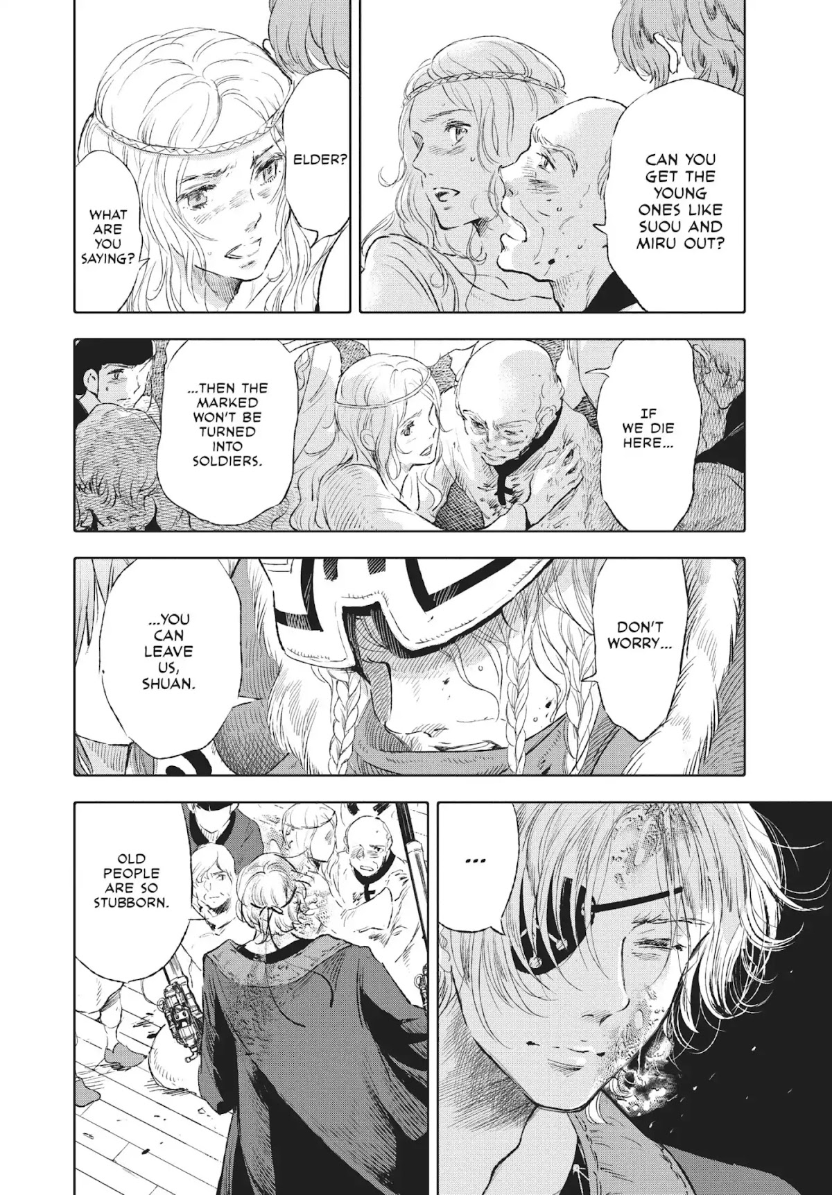 Kujira no Kora wa Sajou ni Utau Chapter 36 page 16 - Chapter 36: After the Banquet