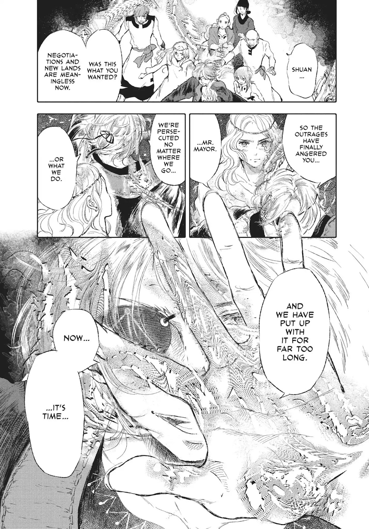 Kujira no Kora wa Sajou ni Utau Chapter 36 page 3 - Chapter 36: After the Banquet