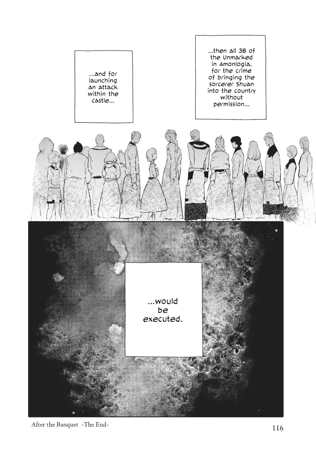 Kujira no Kora wa Sajou ni Utau Chapter 36 page 40 - Chapter 36: After the Banquet