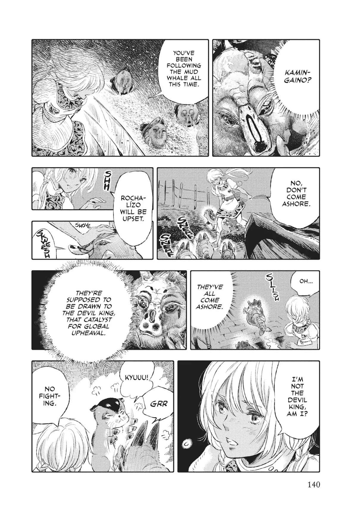 Kujira no Kora wa Sajou ni Utau Chapter 37 page 21 - Chapter 37: O Weak Ones