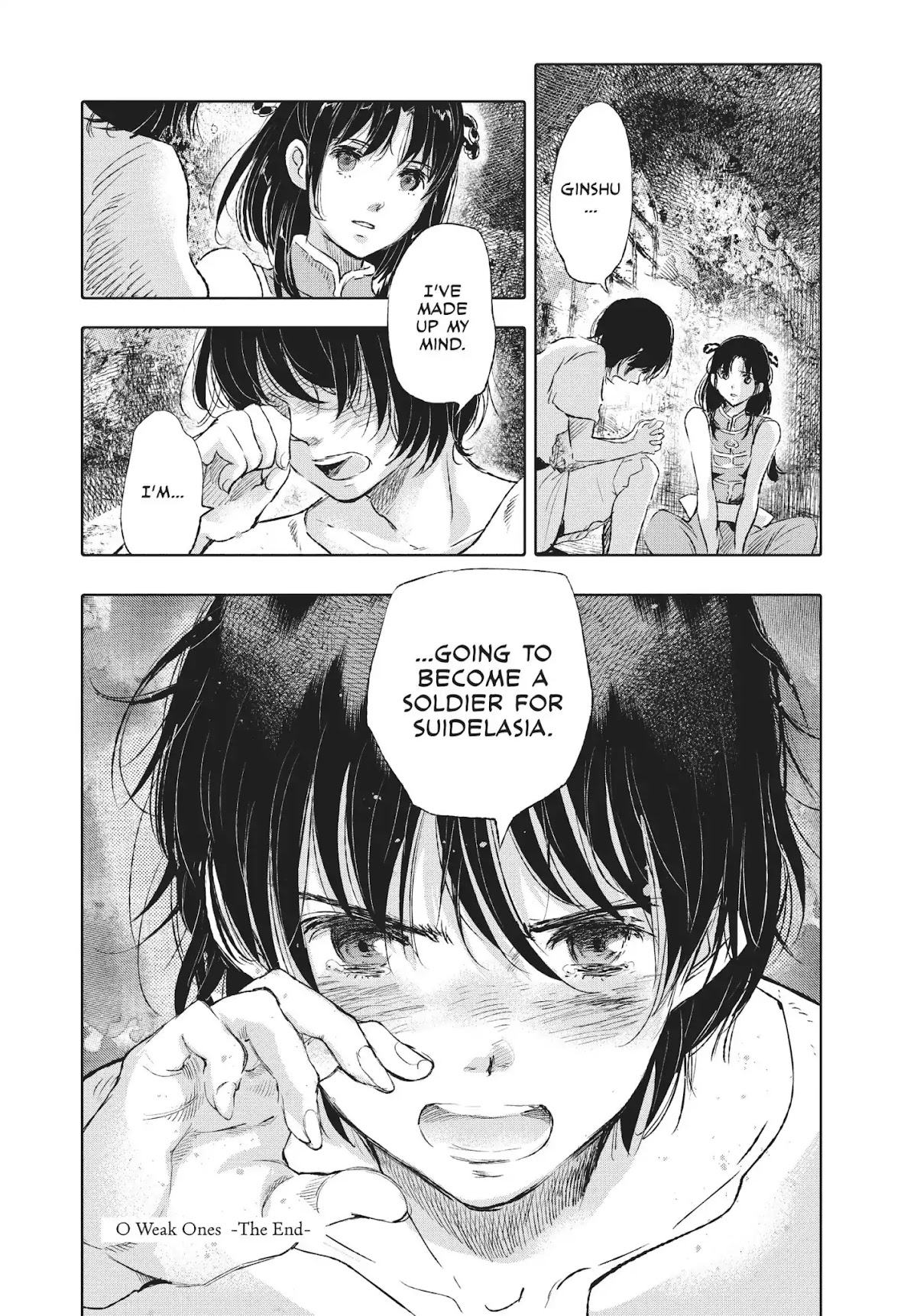 Kujira no Kora wa Sajou ni Utau Chapter 37 page 35 - Chapter 37: O Weak Ones