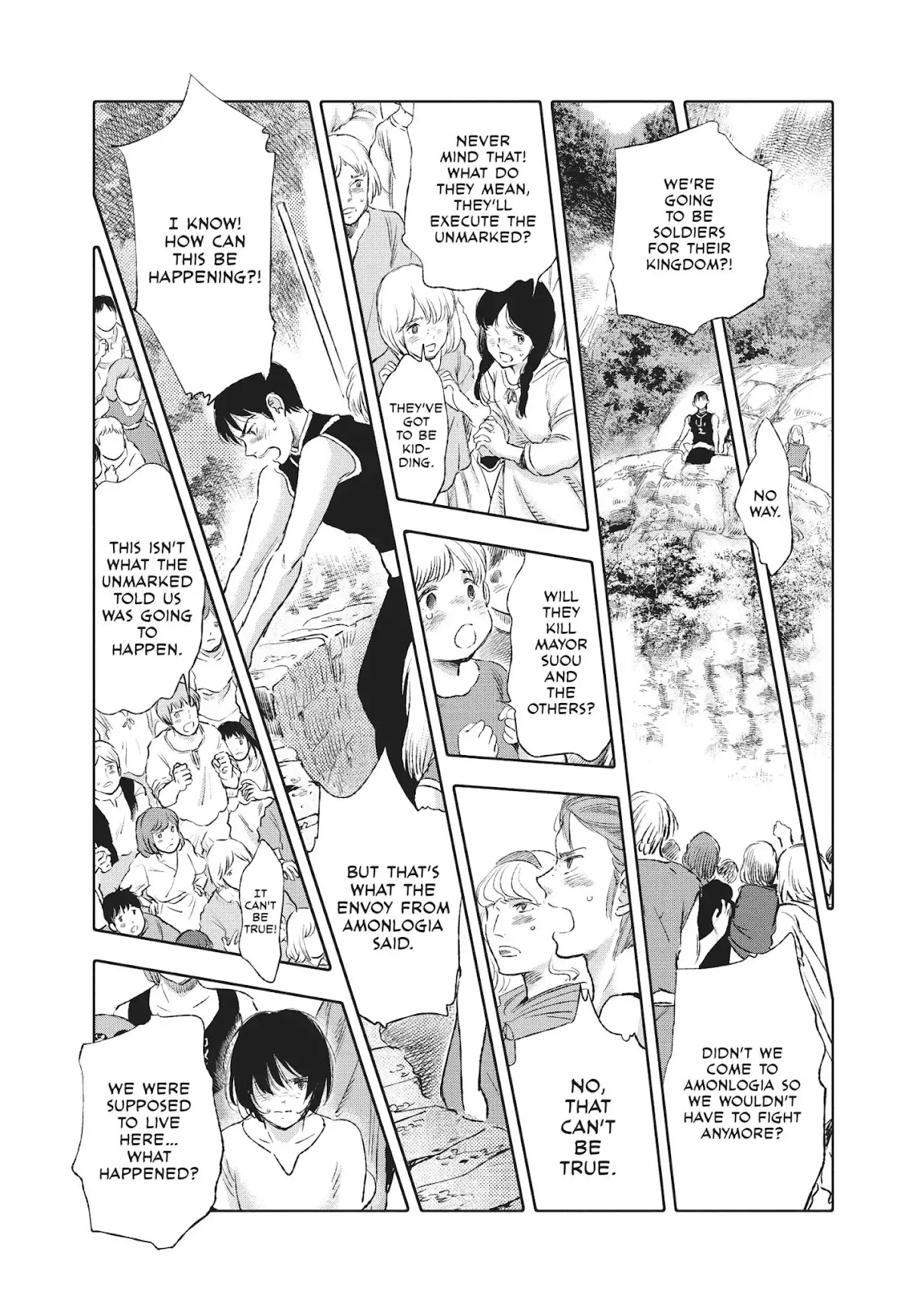 Kujira no Kora wa Sajou ni Utau Chapter 37 page 4 - Chapter 37: O Weak Ones