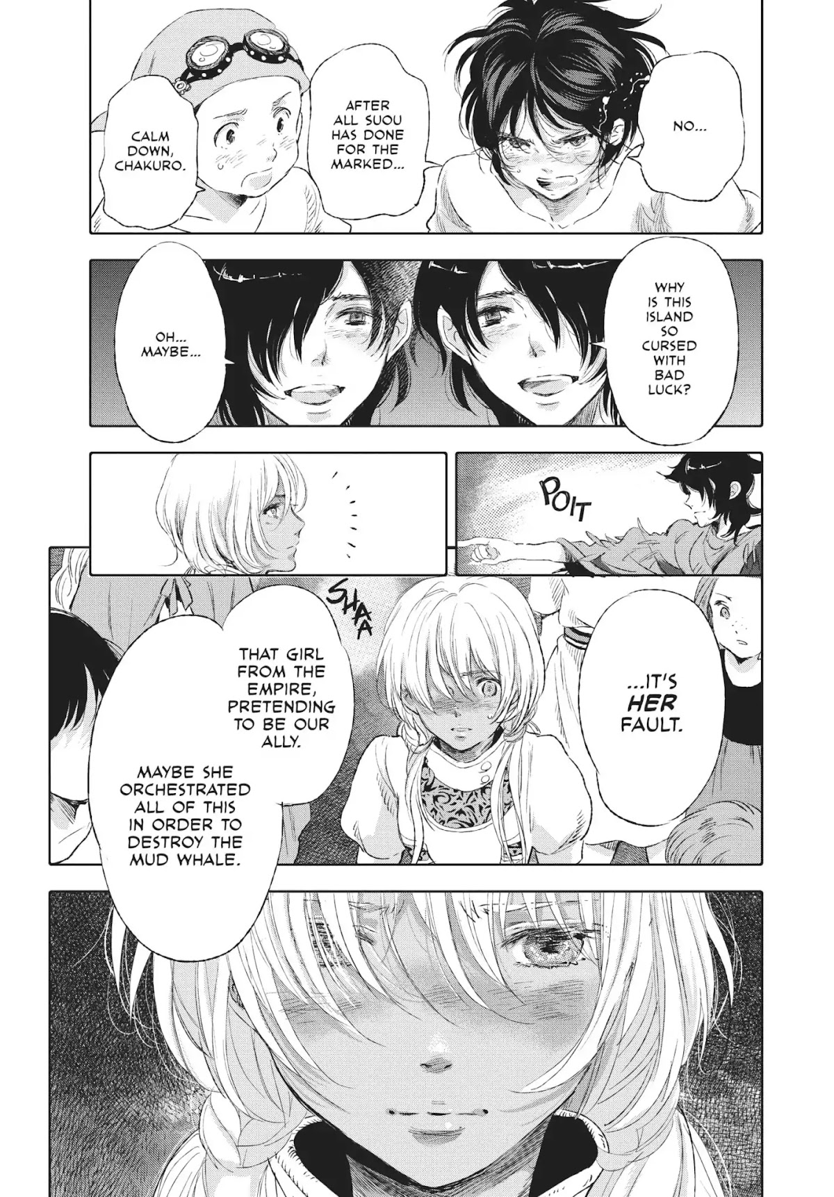 Kujira no Kora wa Sajou ni Utau Chapter 37 page 8 - Chapter 37: O Weak Ones
