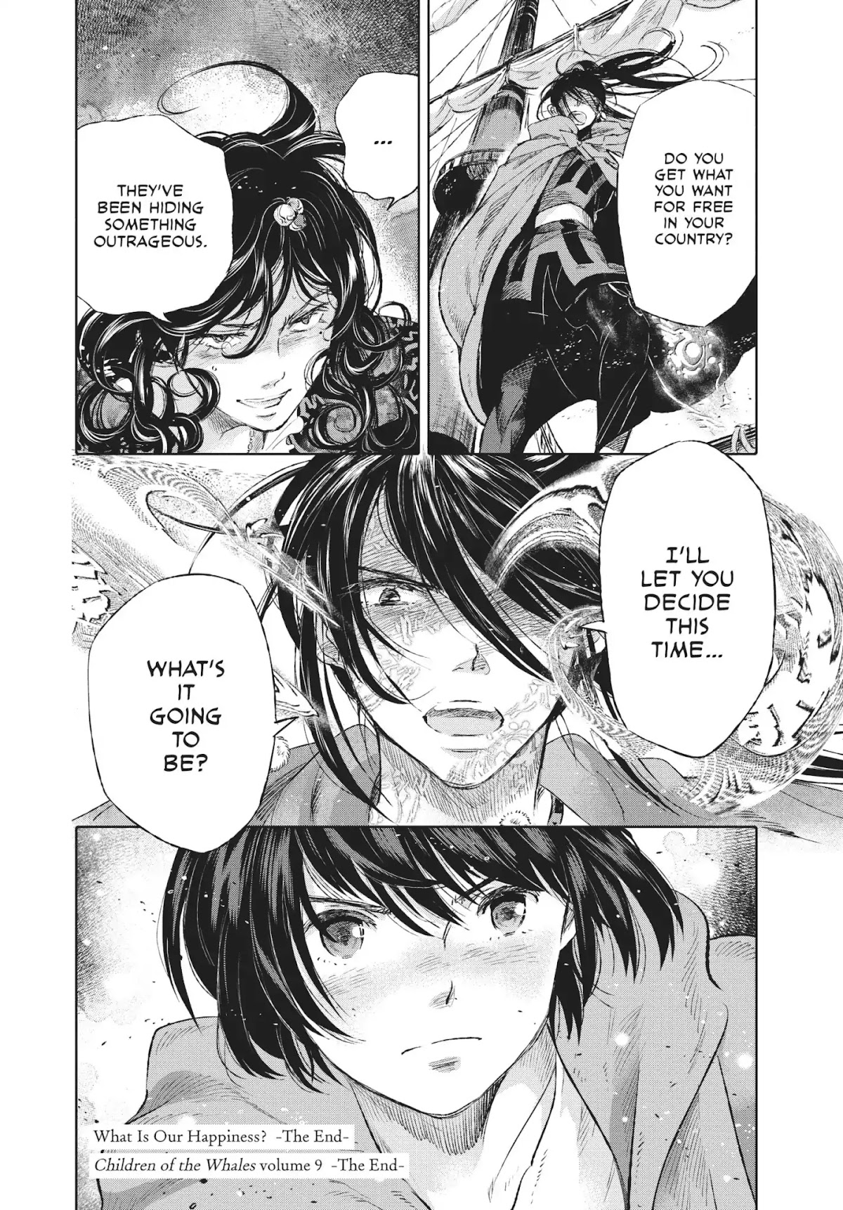 Kujira no Kora wa Sajou ni Utau Chapter 38 page 35 - Chapter 38: What Is Our Happiness?