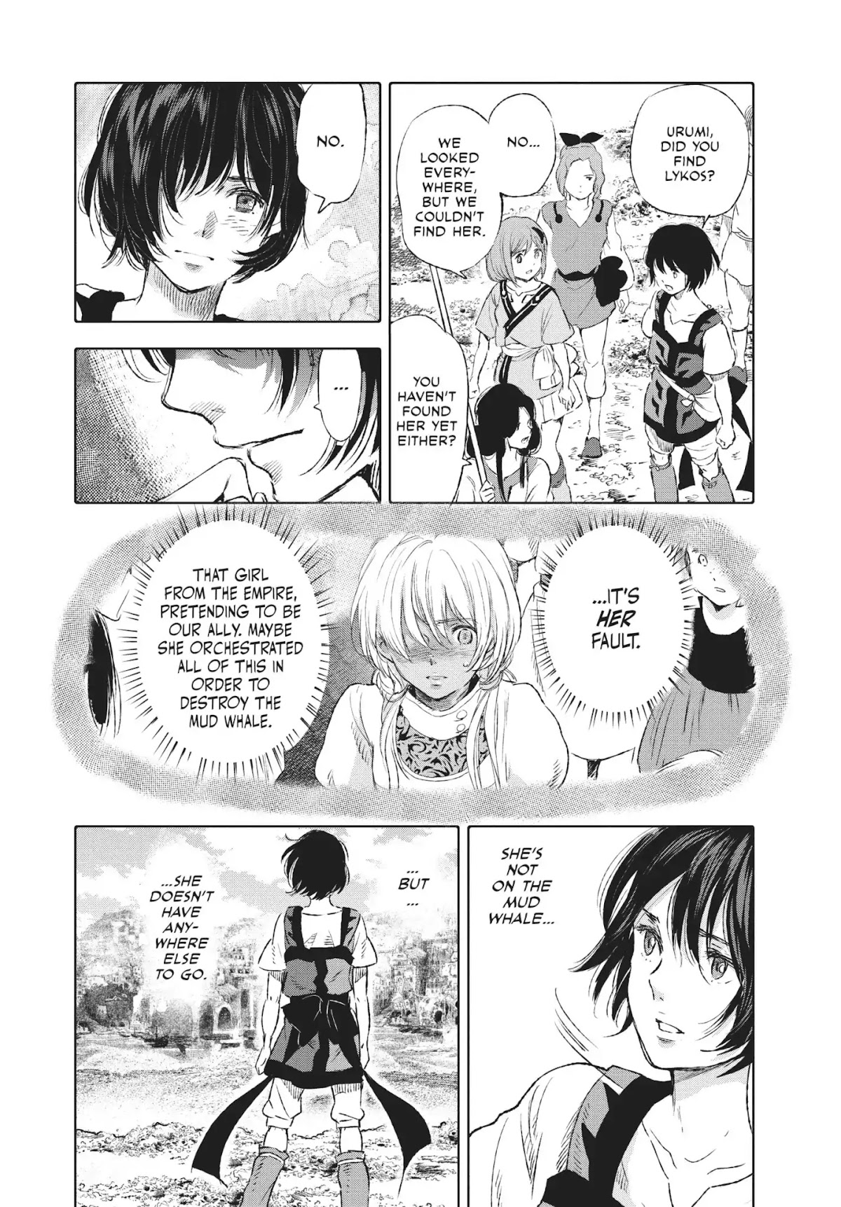 Kujira no Kora wa Sajou ni Utau Chapter 39 page 11 - Chapter 39: A God Living and a God Dead