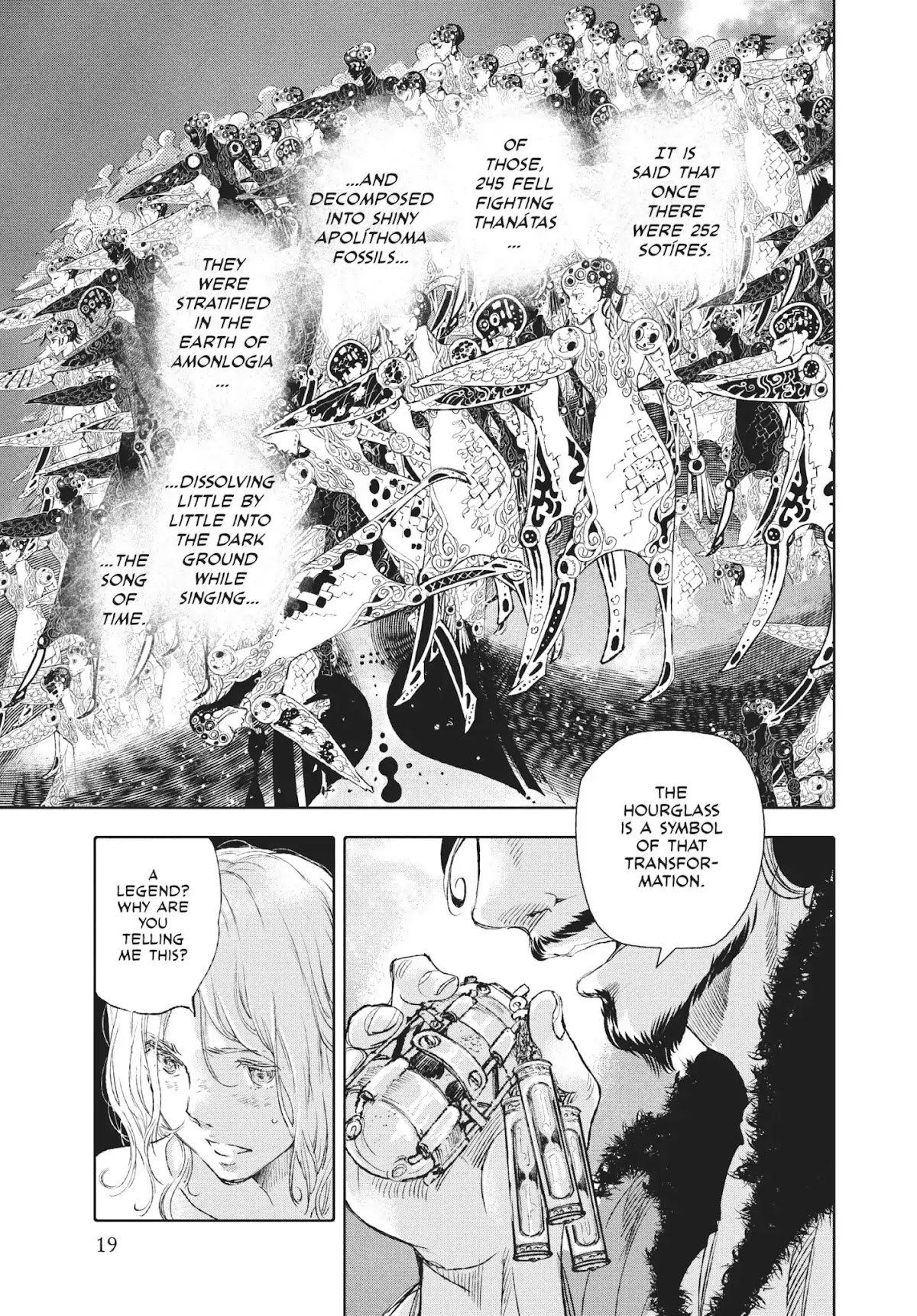 Kujira no Kora wa Sajou ni Utau Chapter 39 page 18 - Chapter 39: A God Living and a God Dead
