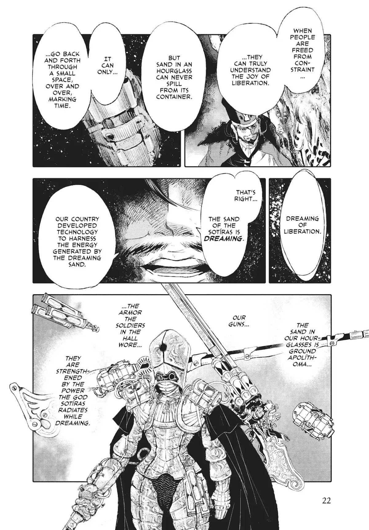 Kujira no Kora wa Sajou ni Utau Chapter 39 page 21 - Chapter 39: A God Living and a God Dead