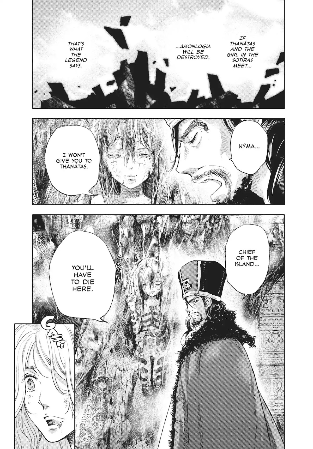 Kujira no Kora wa Sajou ni Utau Chapter 39 page 26 - Chapter 39: A God Living and a God Dead