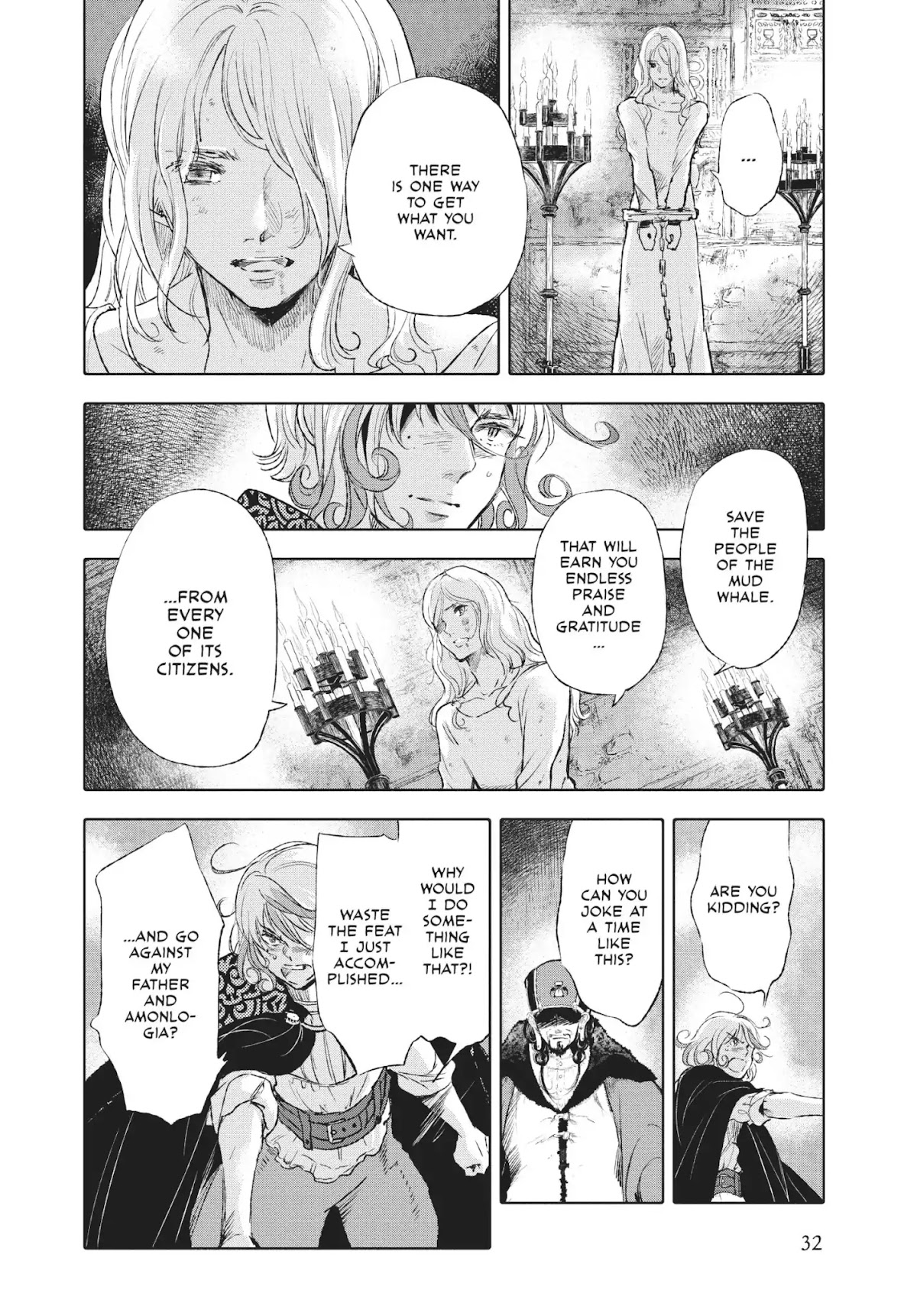 Kujira no Kora wa Sajou ni Utau Chapter 39 page 31 - Chapter 39: A God Living and a God Dead