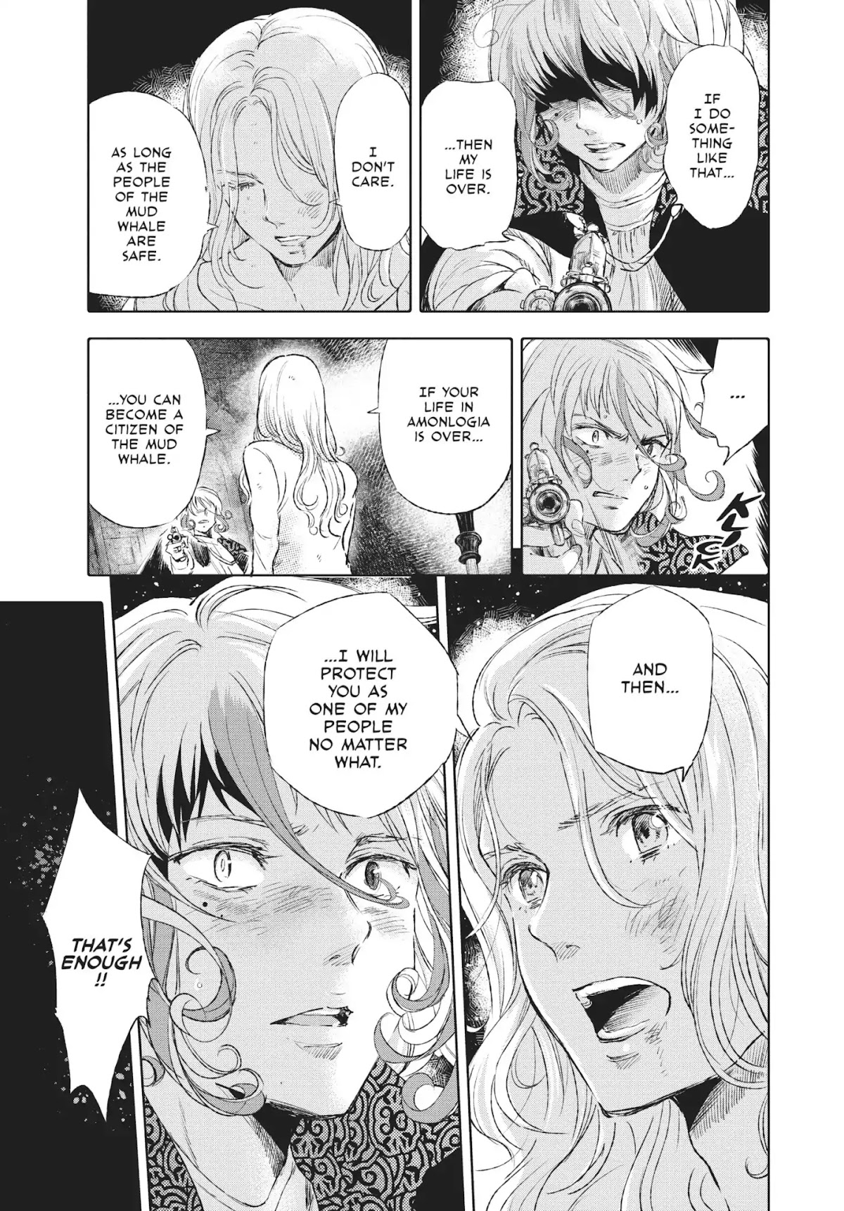 Kujira no Kora wa Sajou ni Utau Chapter 39 page 32 - Chapter 39: A God Living and a God Dead
