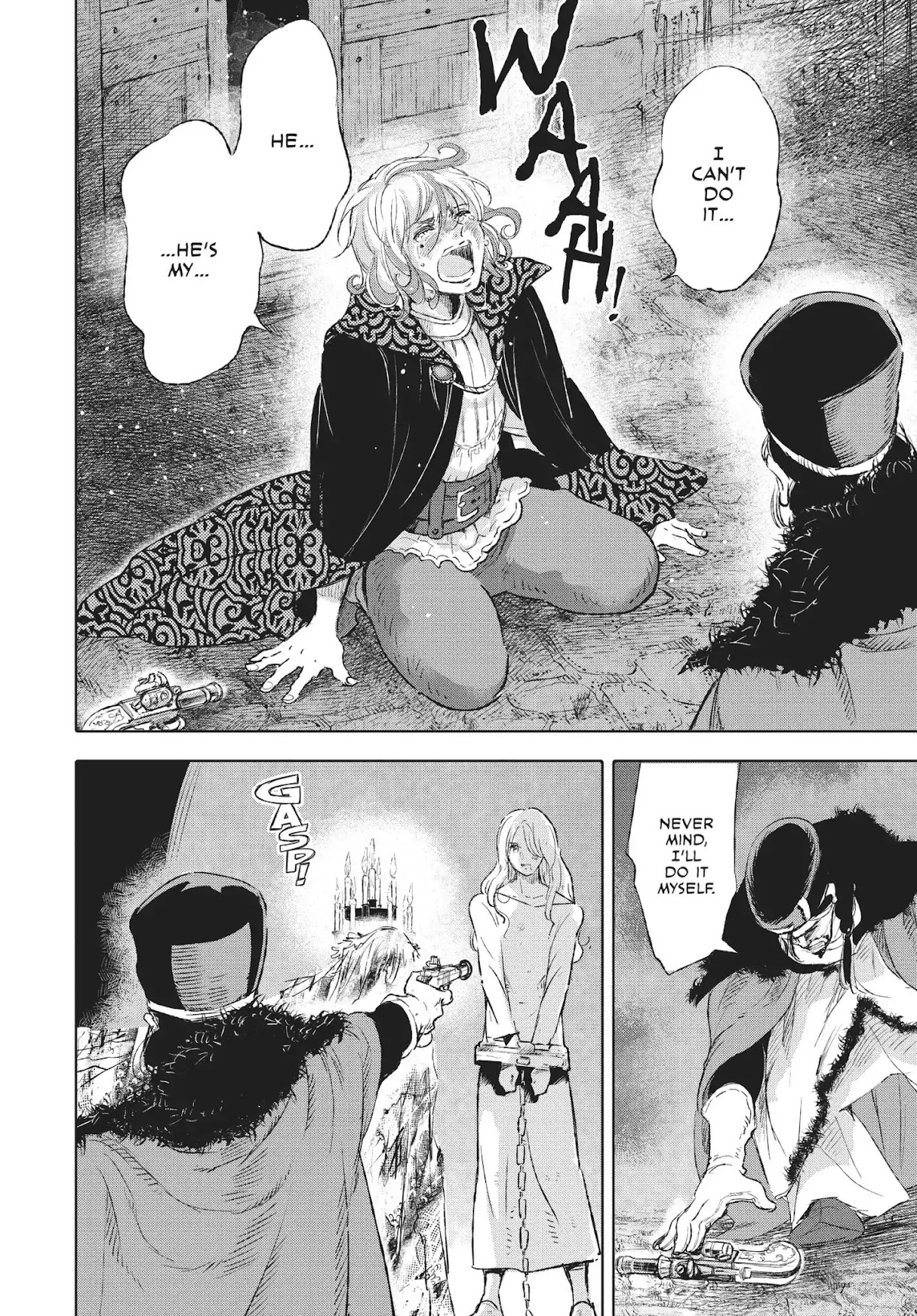 Kujira no Kora wa Sajou ni Utau Chapter 39 page 35 - Chapter 39: A God Living and a God Dead