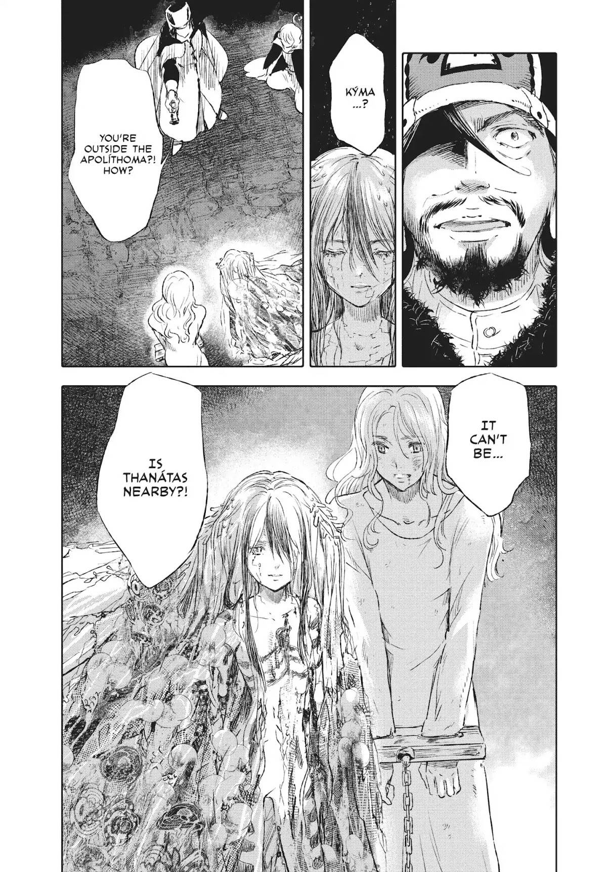 Kujira no Kora wa Sajou ni Utau Chapter 39 page 36 - Chapter 39: A God Living and a God Dead