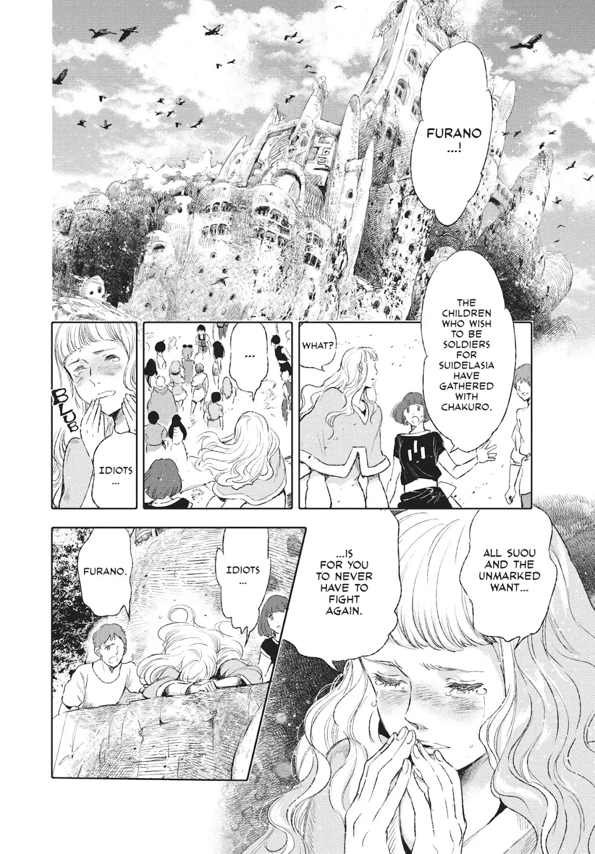 Kujira no Kora wa Sajou ni Utau Chapter 39 page 7 - Chapter 39: A God Living and a God Dead