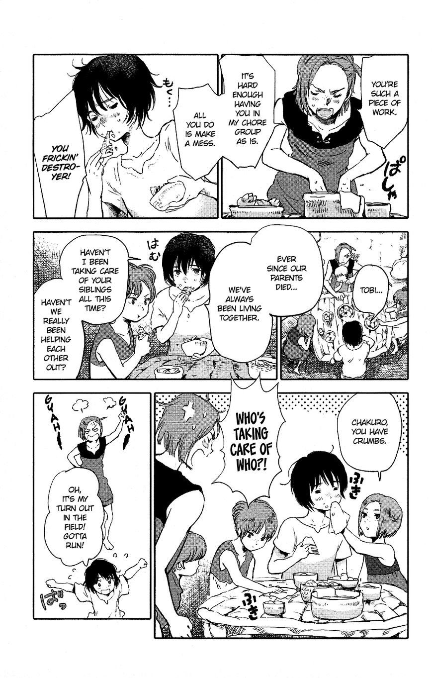 Kujira no Kora wa Sajou ni Utau Chapter 4 page 6 - Chapter 4 : Toes of the Messengers