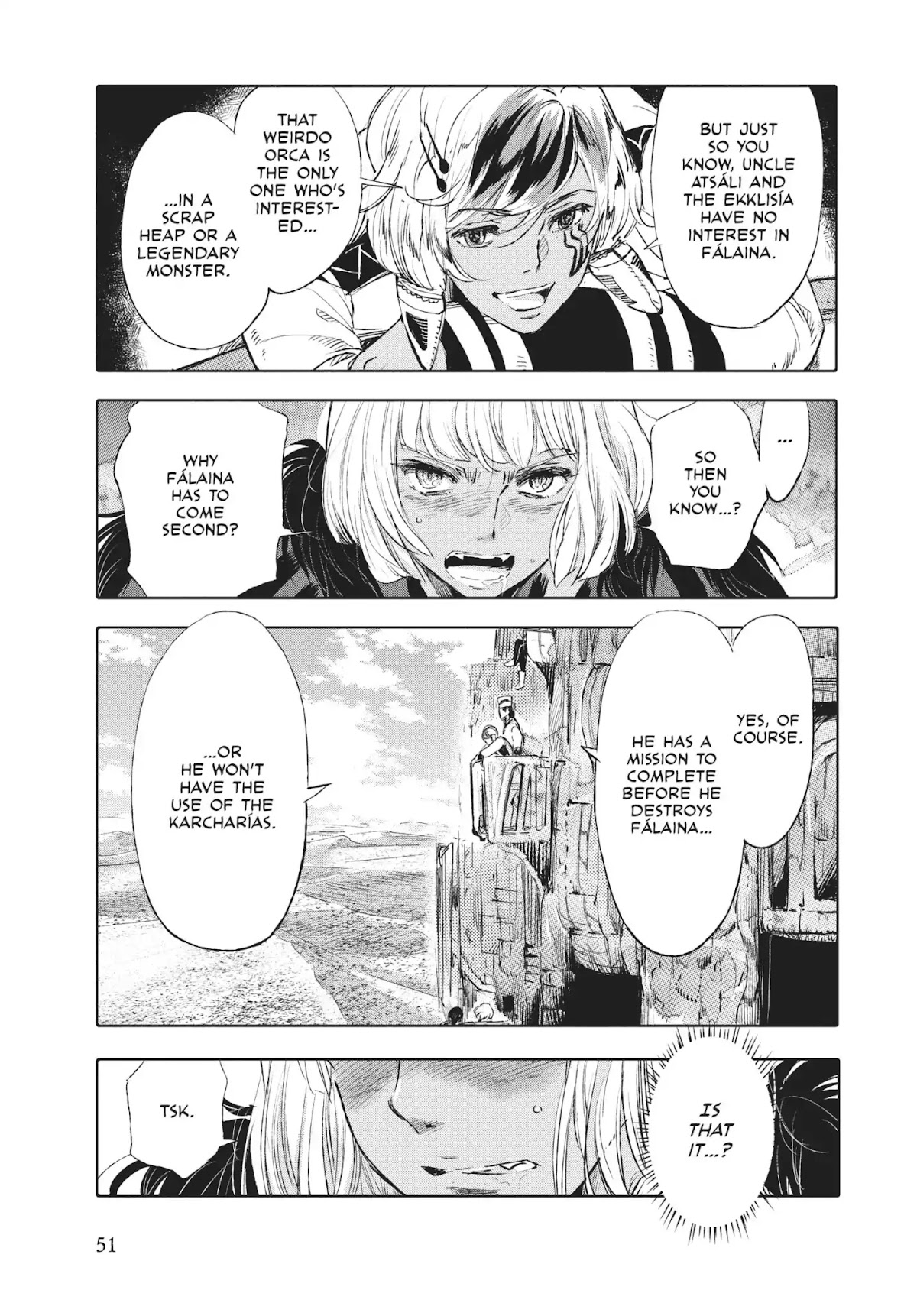 Kujira no Kora wa Sajou ni Utau Chapter 40 page 10 - Chapter 40: The Dark Roar of Cannons