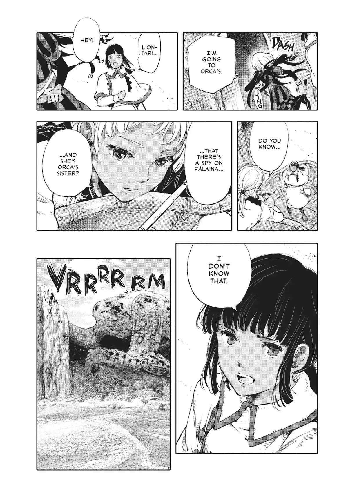 Kujira no Kora wa Sajou ni Utau Chapter 40 page 12 - Chapter 40: The Dark Roar of Cannons
