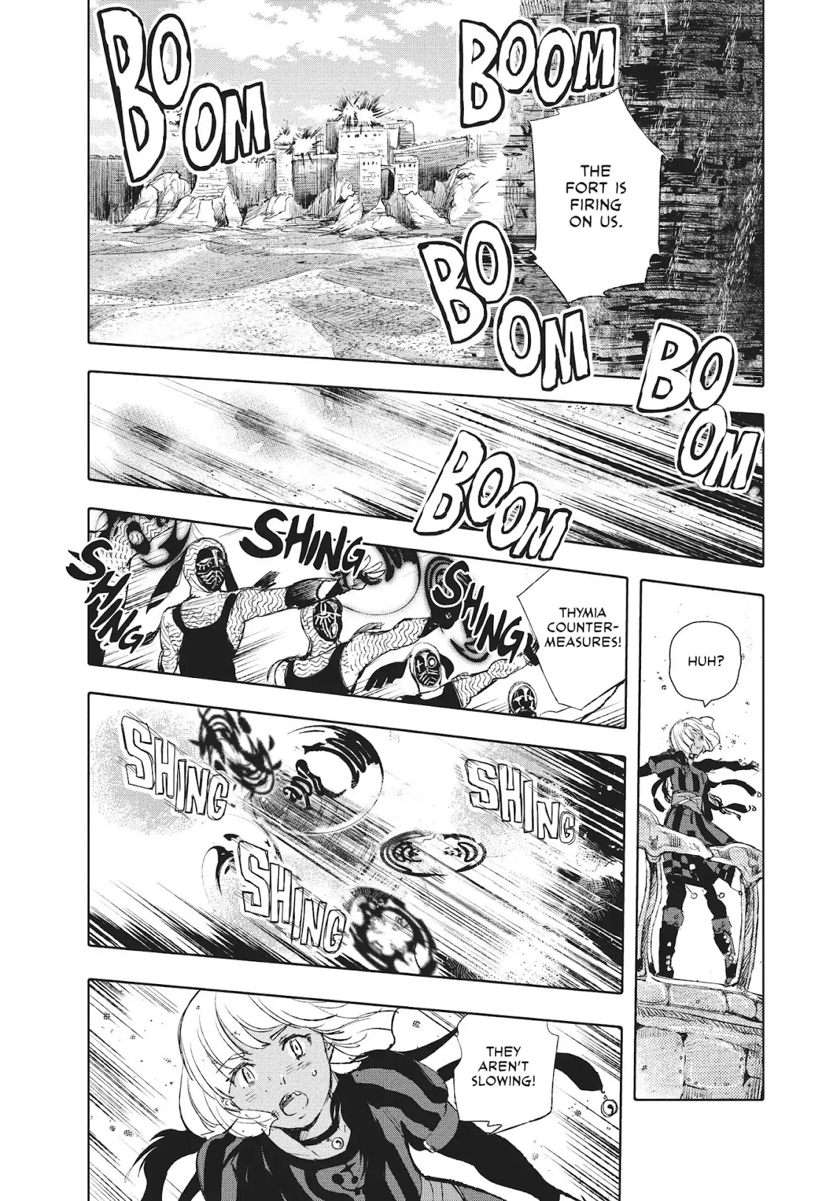 Kujira no Kora wa Sajou ni Utau Chapter 40 page 18 - Chapter 40: The Dark Roar of Cannons