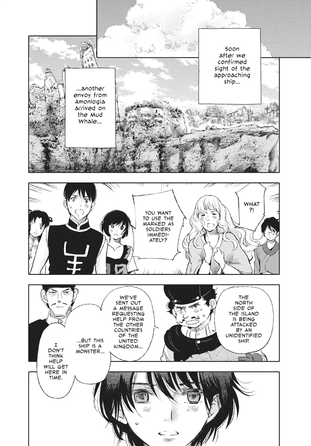 Kujira no Kora wa Sajou ni Utau Chapter 40 page 29 - Chapter 40: The Dark Roar of Cannons