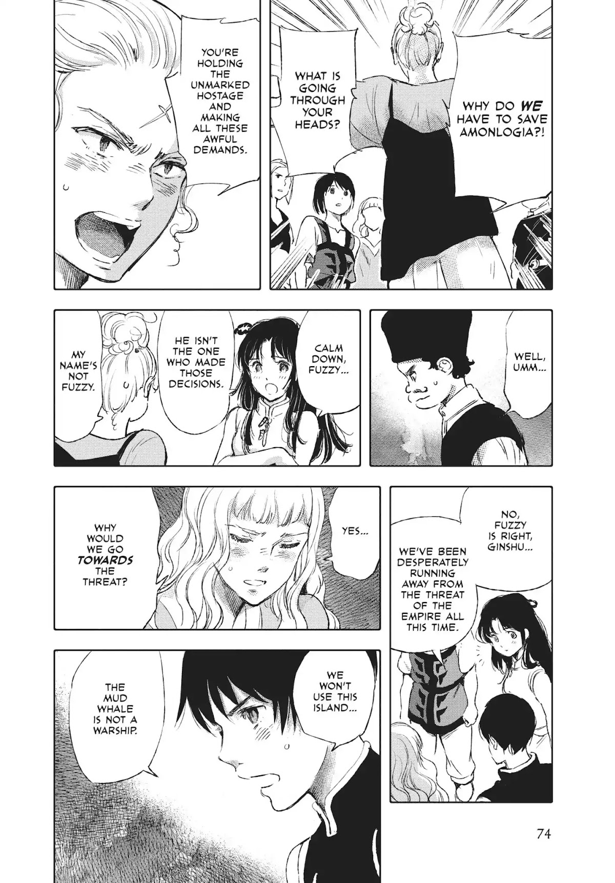 Kujira no Kora wa Sajou ni Utau Chapter 40 page 33 - Chapter 40: The Dark Roar of Cannons