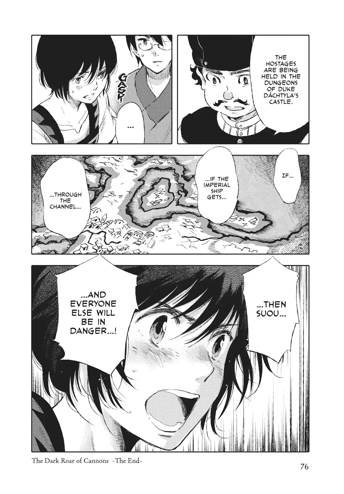 Kujira no Kora wa Sajou ni Utau Chapter 40 page 35 - Chapter 40: The Dark Roar of Cannons