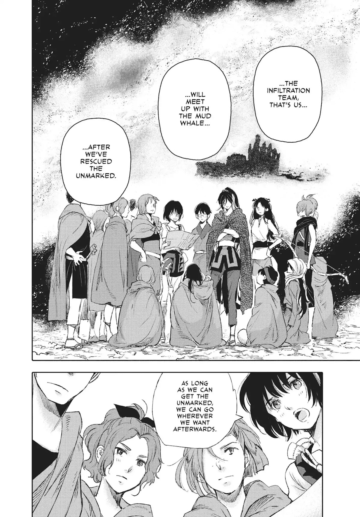Kujira no Kora wa Sajou ni Utau Chapter 41 page 14 - Chapter 41: Infiltration