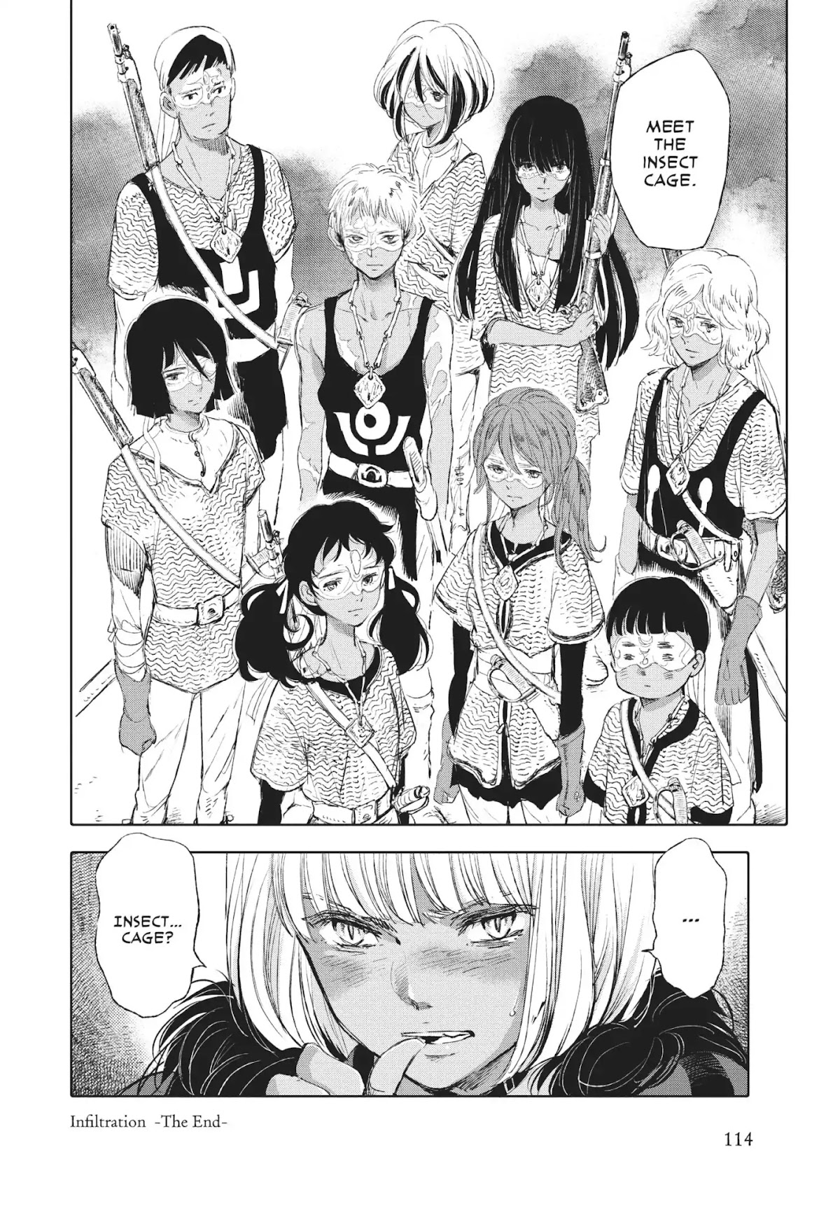 Kujira no Kora wa Sajou ni Utau Chapter 41 page 38 - Chapter 41: Infiltration