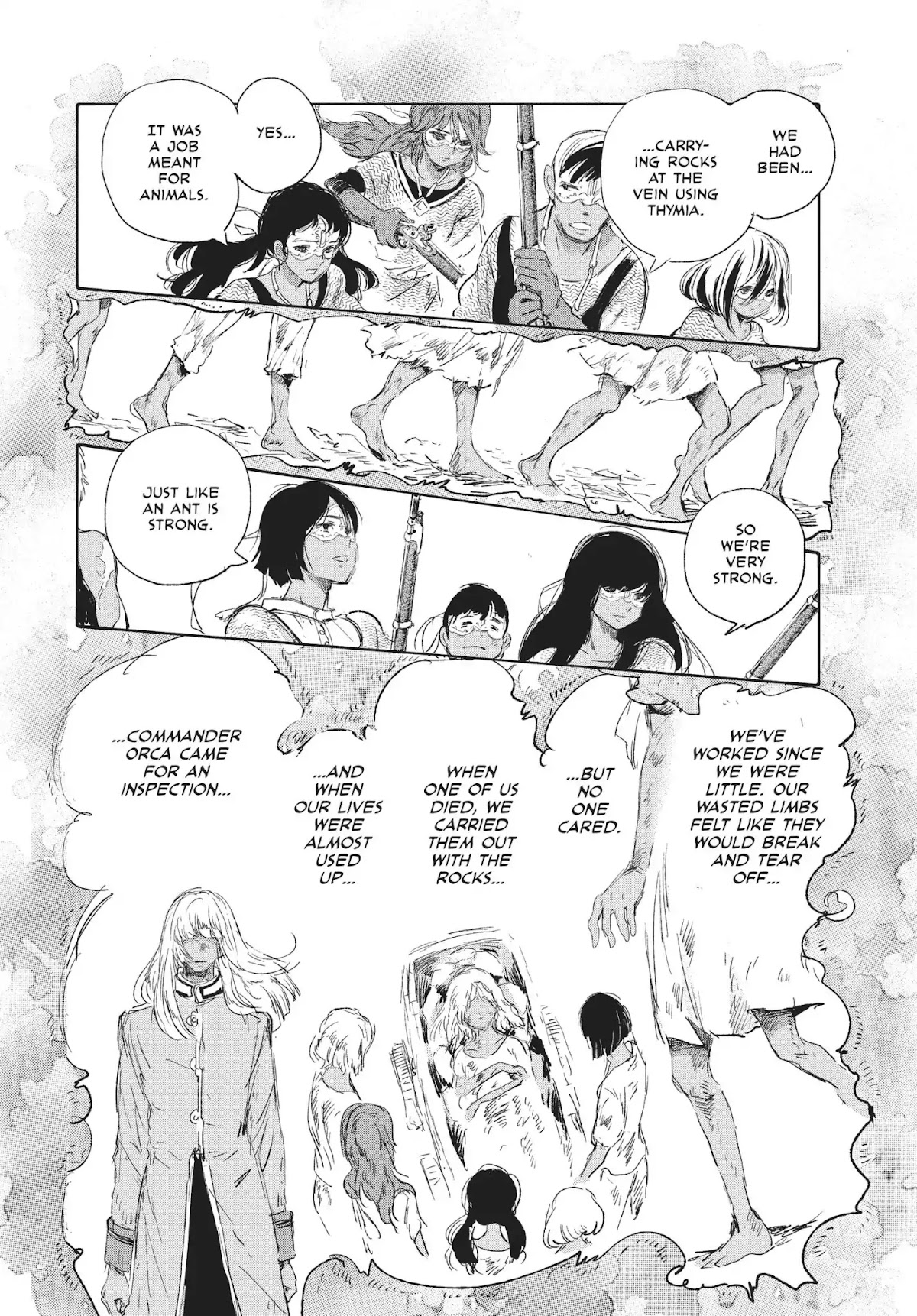 Kujira no Kora wa Sajou ni Utau Chapter 43 page 16 - Chapter 43: Children of the Seventh Settlement