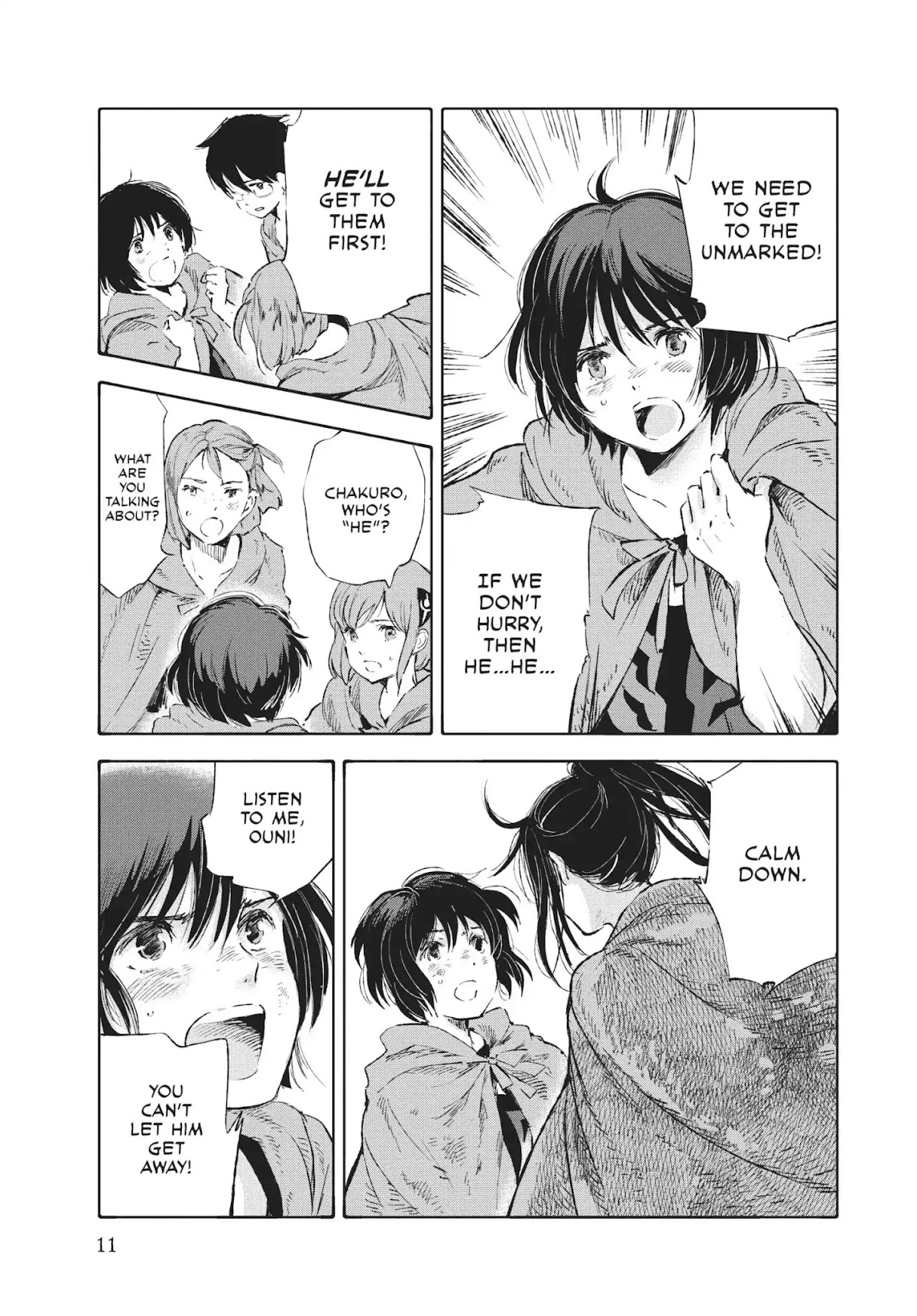 Kujira no Kora wa Sajou ni Utau Chapter 44 page 11 - Chapter 44: A Sign from the God of Death