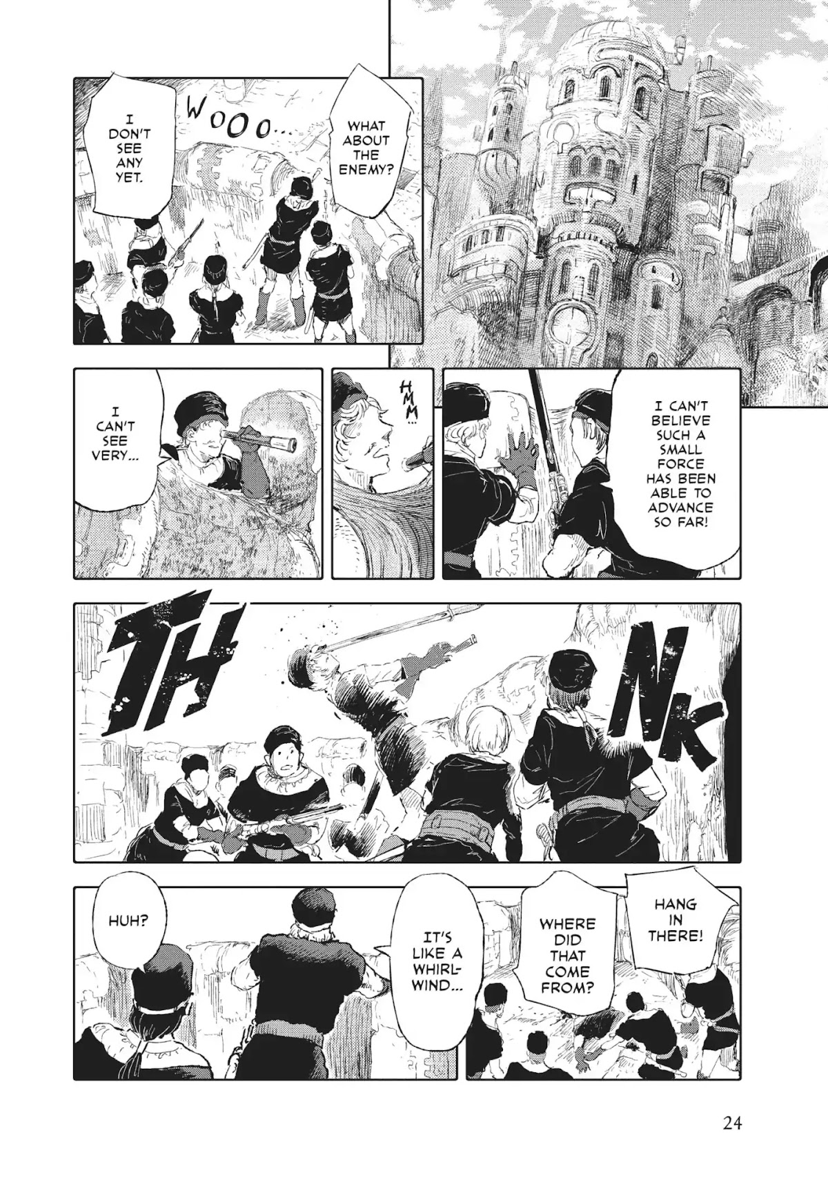 Kujira no Kora wa Sajou ni Utau Chapter 44 page 24 - Chapter 44: A Sign from the God of Death