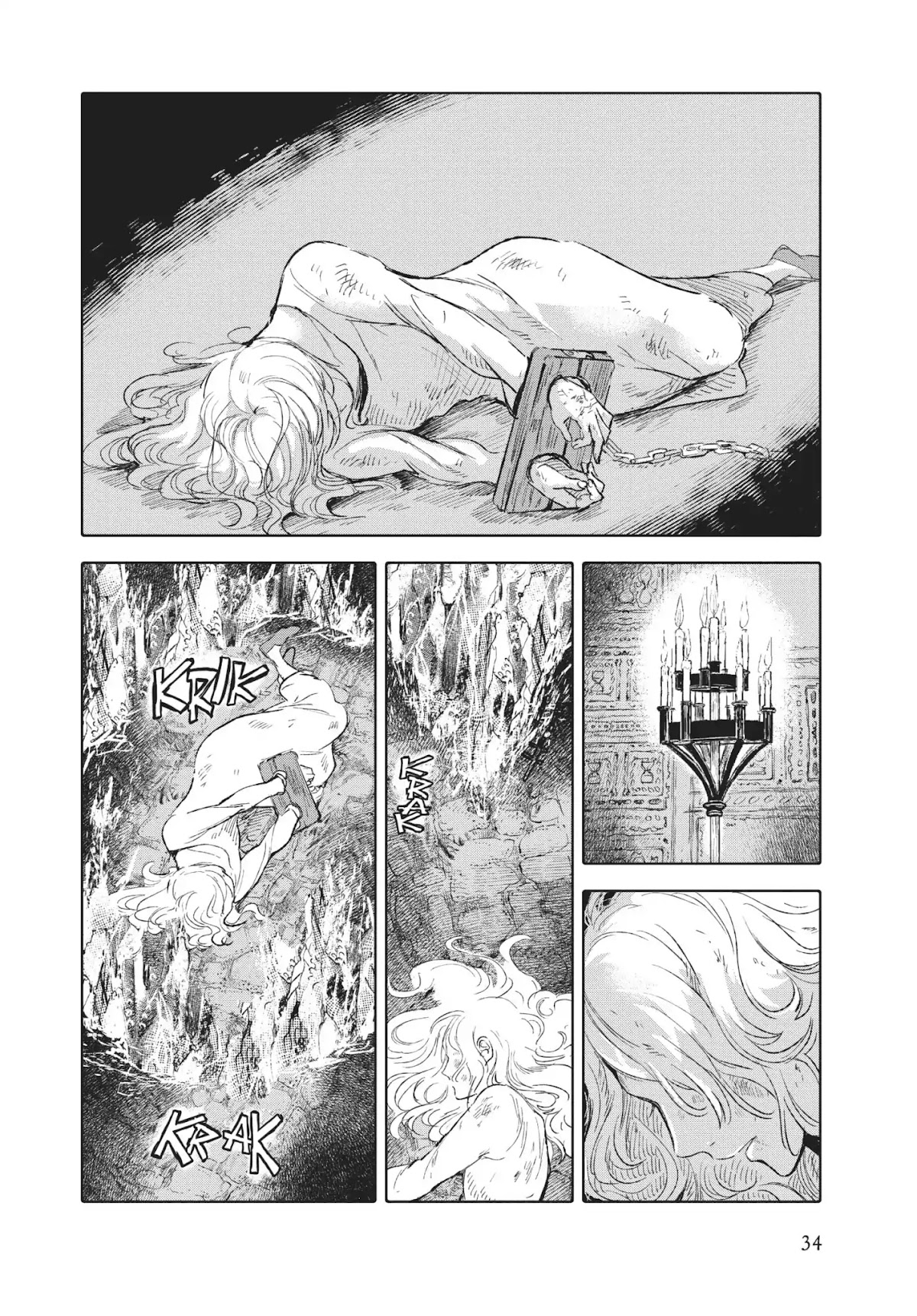 Kujira no Kora wa Sajou ni Utau Chapter 44 page 34 - Chapter 44: A Sign from the God of Death